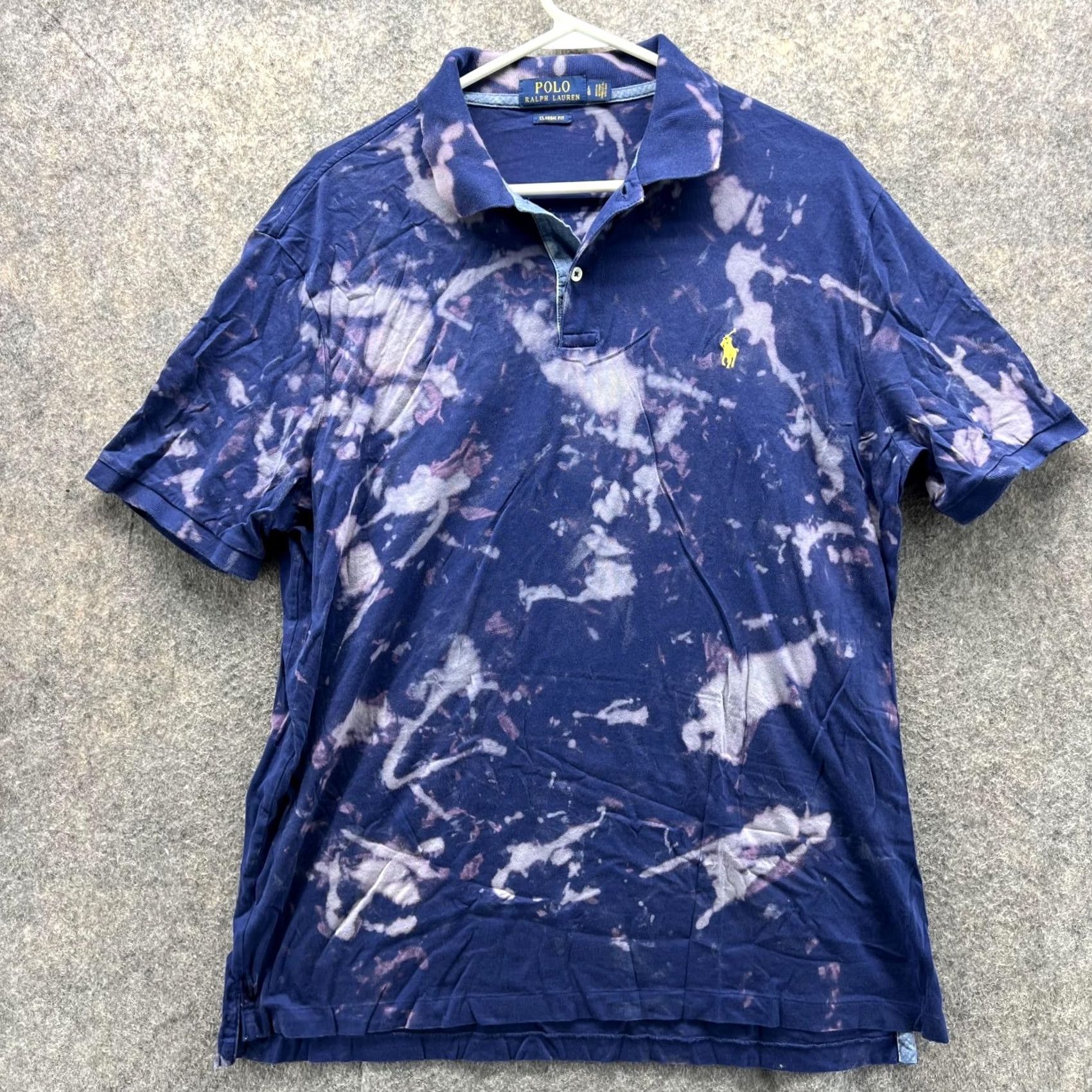 Polo Ralph Lauren Ralph Lauren Polo Shirt Men Large Purple Classic Size US L / EU 52-54 / 3 - 2 Thumbnail