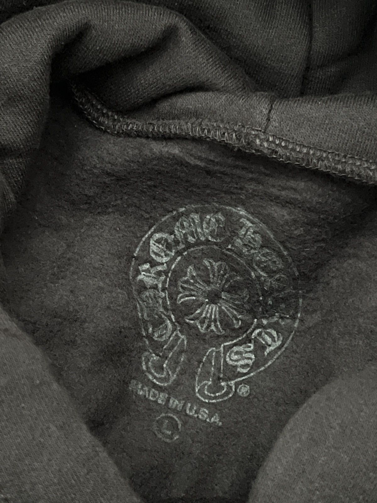 Chrome Hearts Chrome hearts gold glitter hoodie Size US L / EU 52-54 / 3 - 9 Thumbnail