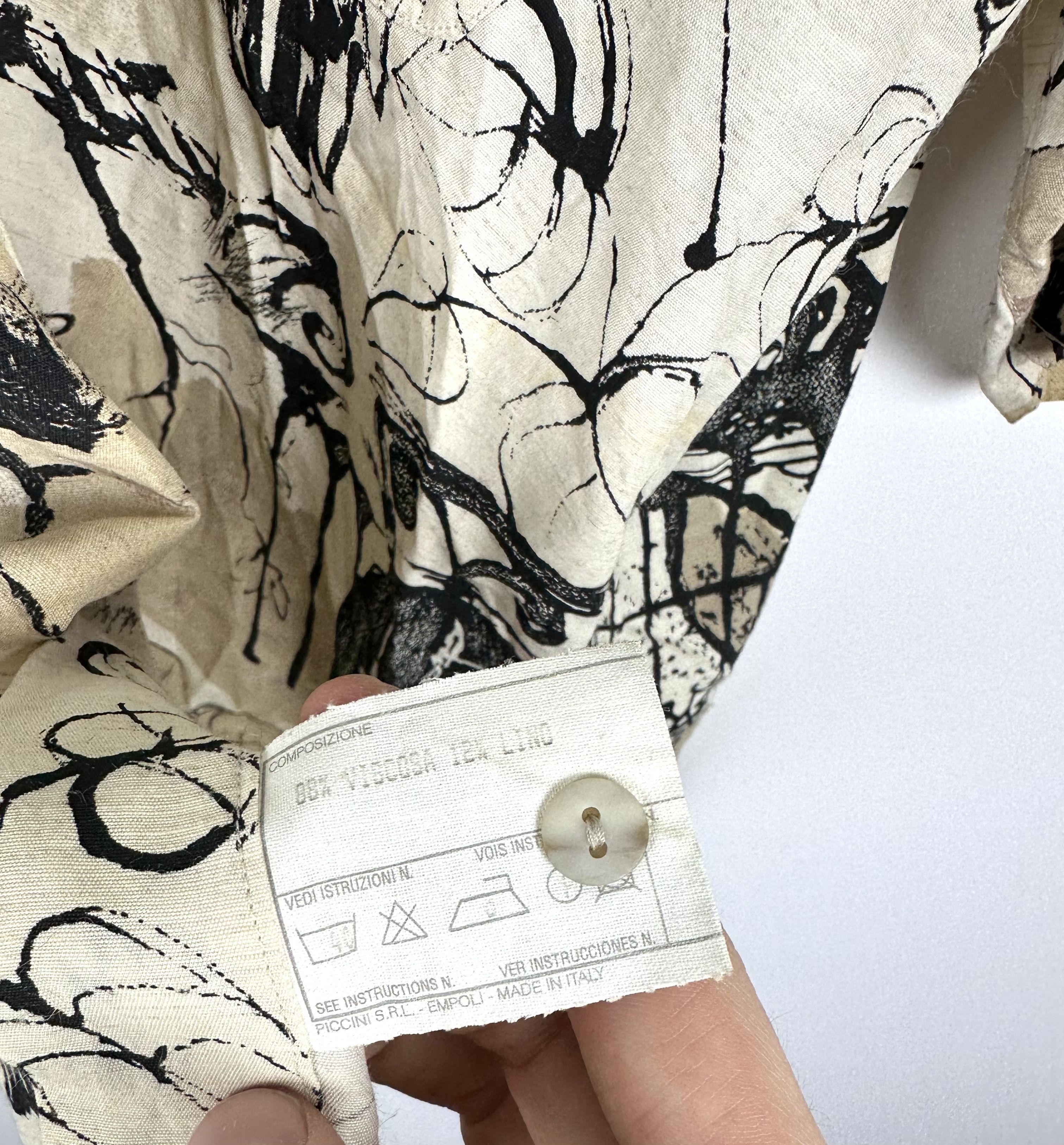 Vintage Vintage Hawaiian shirt retro 90s y2k summer linen Italy Size US XL / EU 56 / 4 - 7 Thumbnail