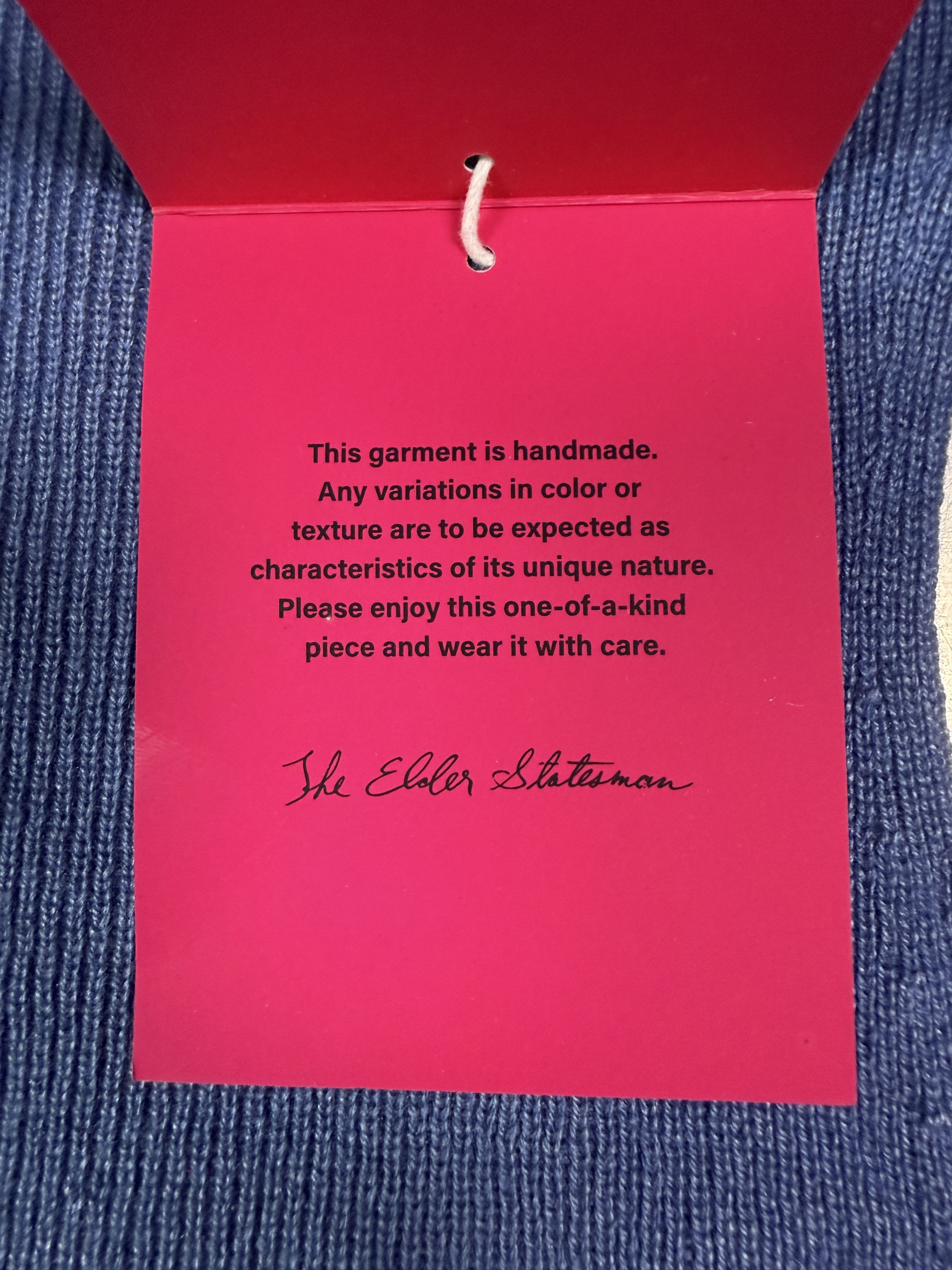 The Elder Statesman $650 The Elder Statesman Delicash Peacock Turtleneck Size M / US 6-8 / IT 42-44 - 9 Thumbnail