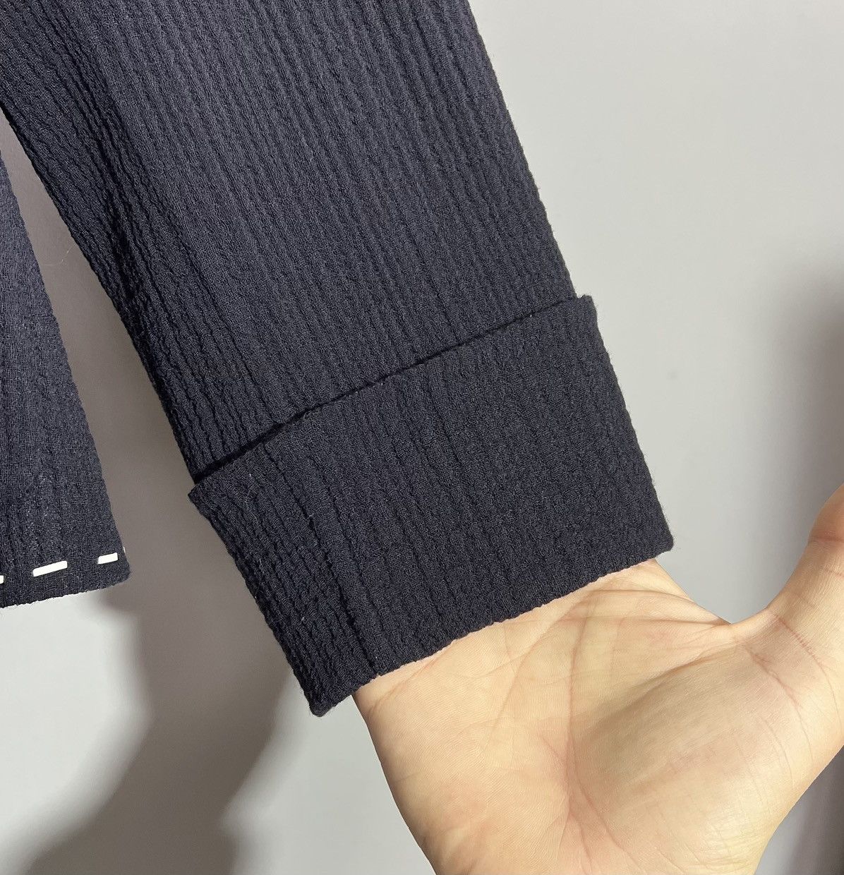 Escada Escada Navy Blue Blazer Three Button Size XS / US 0-2 / IT 36-38 - 3 Thumbnail