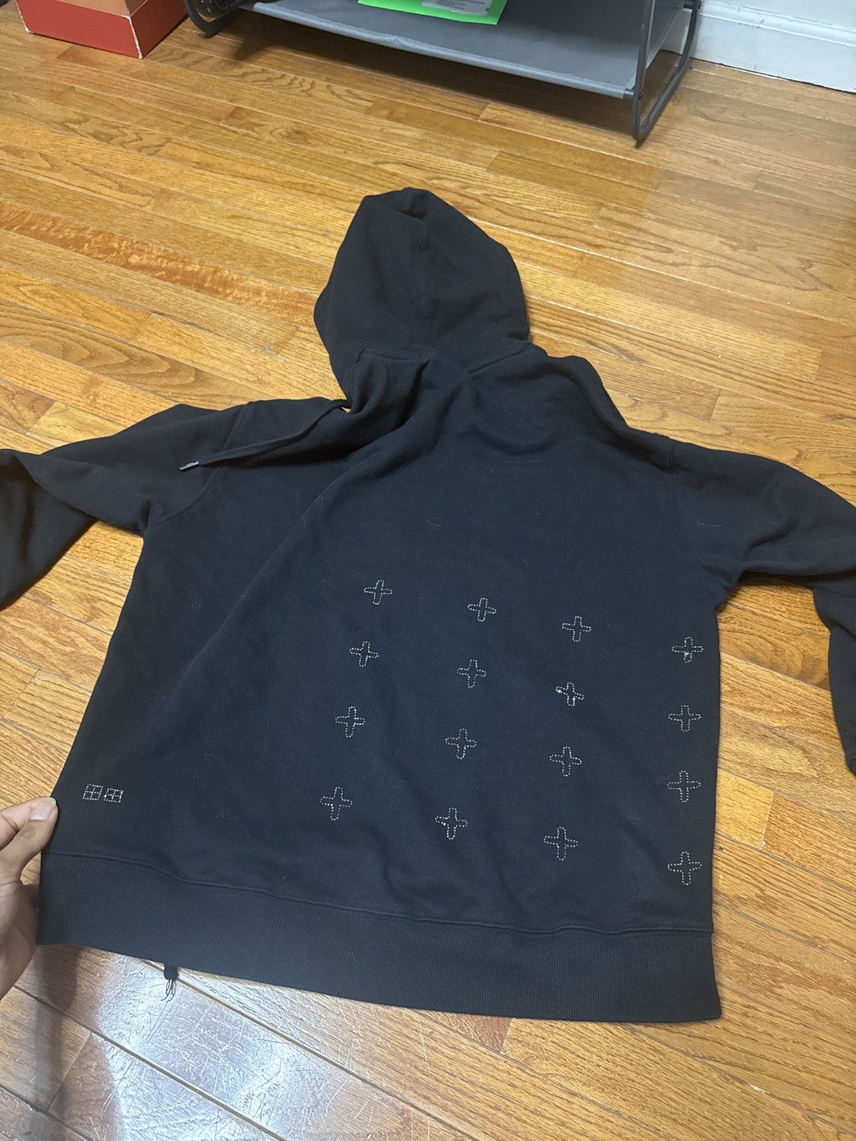 Ksubi Ksubi Rhinestone Hoodie Size US M / EU 48-50 / 2 - 4 Thumbnail