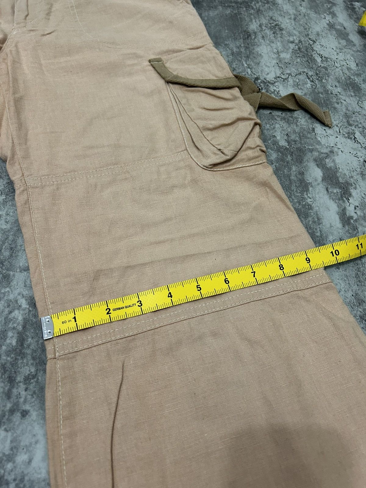 If Six Was Nine × Japanese Brand × Le Grande Bleu (L.G.B.) Ozoz Japan parachute Cargo Flare Pants Size US 30 / EU 46 - 22 Thumbnail