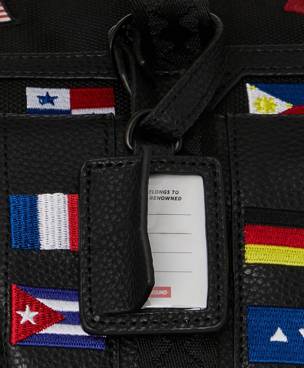 Sprayground JAMES FIRST CLASS GLOBAL FLAGS SPECIAL OPS FULL SIZE DUFFLE Size ONE SIZE - 11 Thumbnail