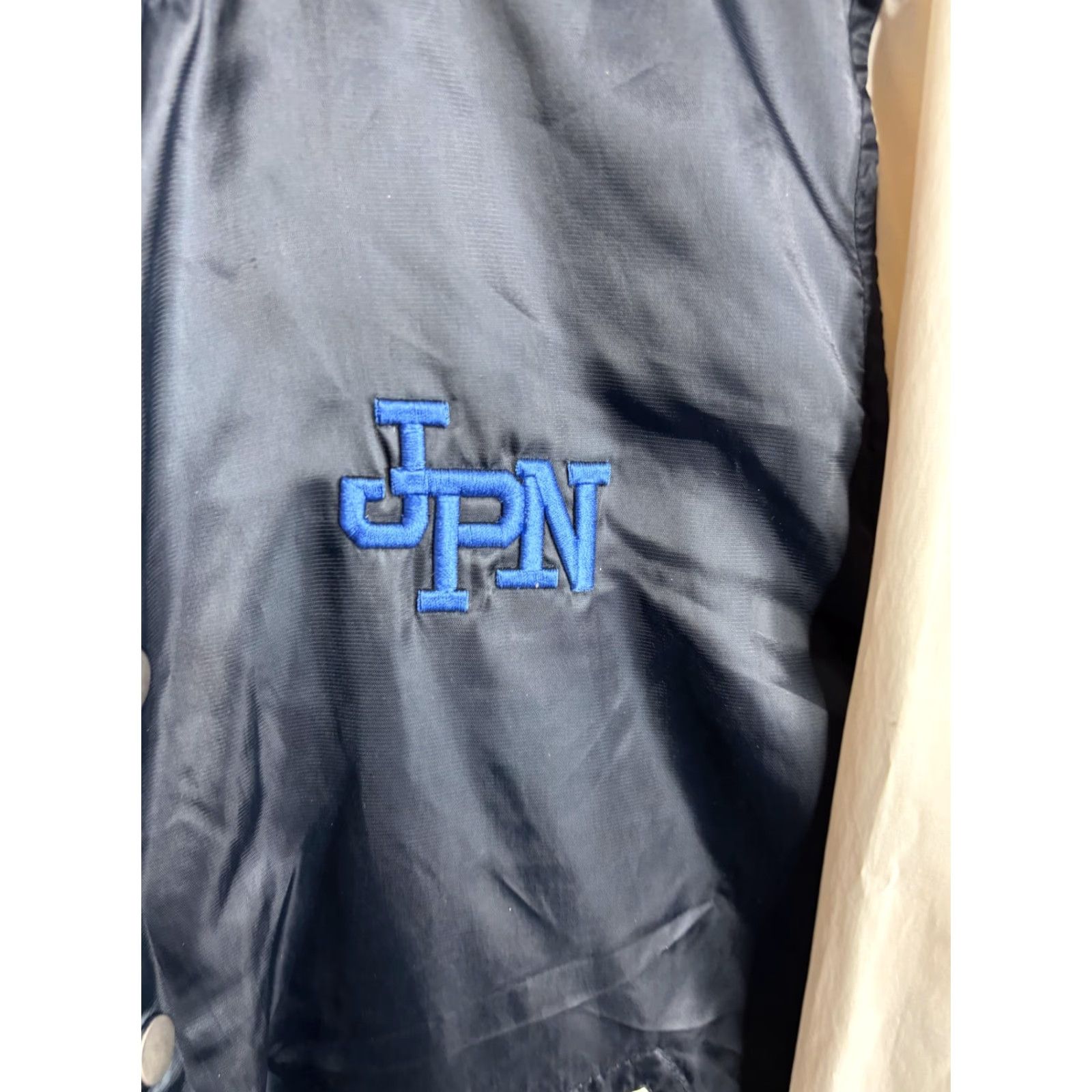 Superdry Superdry Jacket Mens L Blue White Tokyo City Crew Varsity Zip JPN Jacket Coats Size US L / EU 52-54 / 3 - 3 Thumbnail
