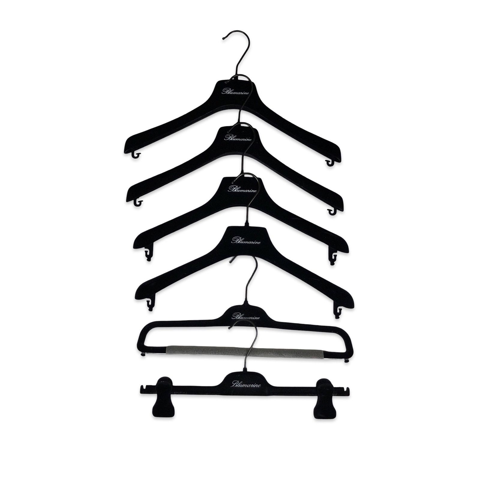 Blumarine Blumarine Logo Velour Hangers Size ONE SIZE - 2 Thumbnail