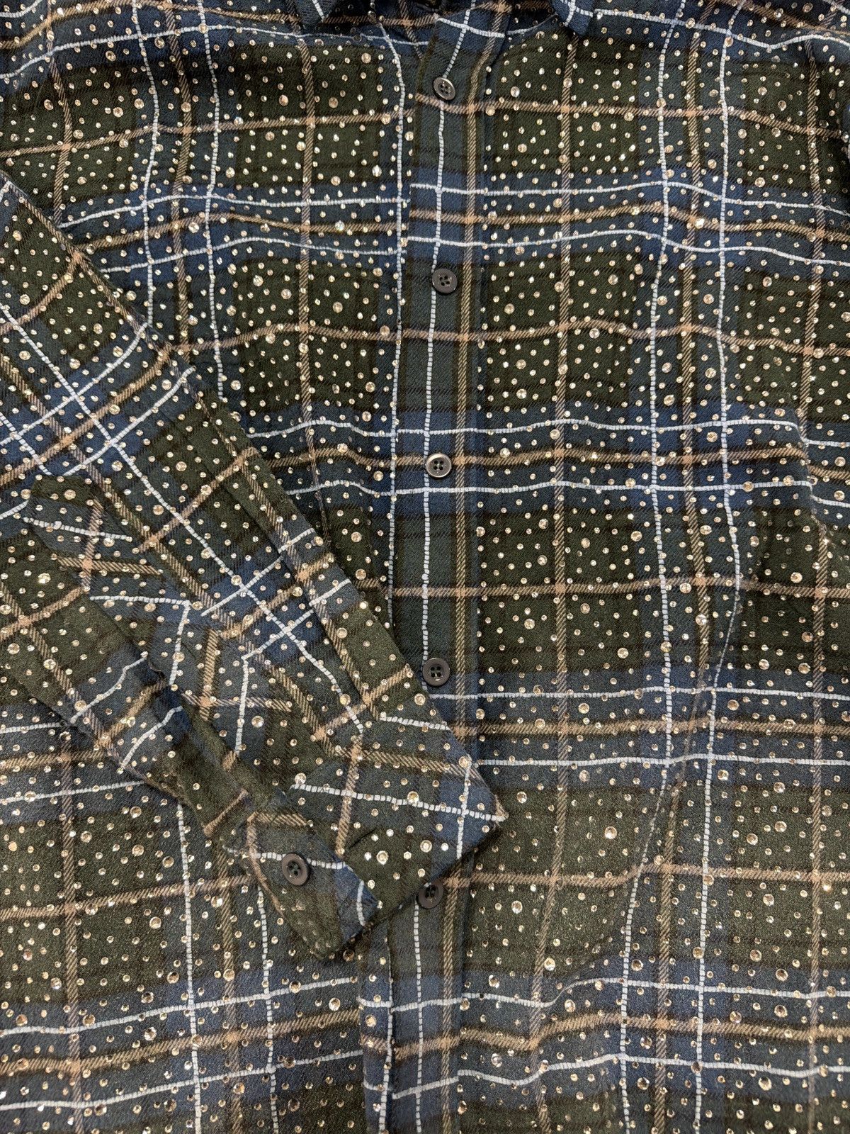 HMDD HMDD Billie Jean Green/Blue Flannel Size US S / EU 44-46 / 1 - 3 Thumbnail