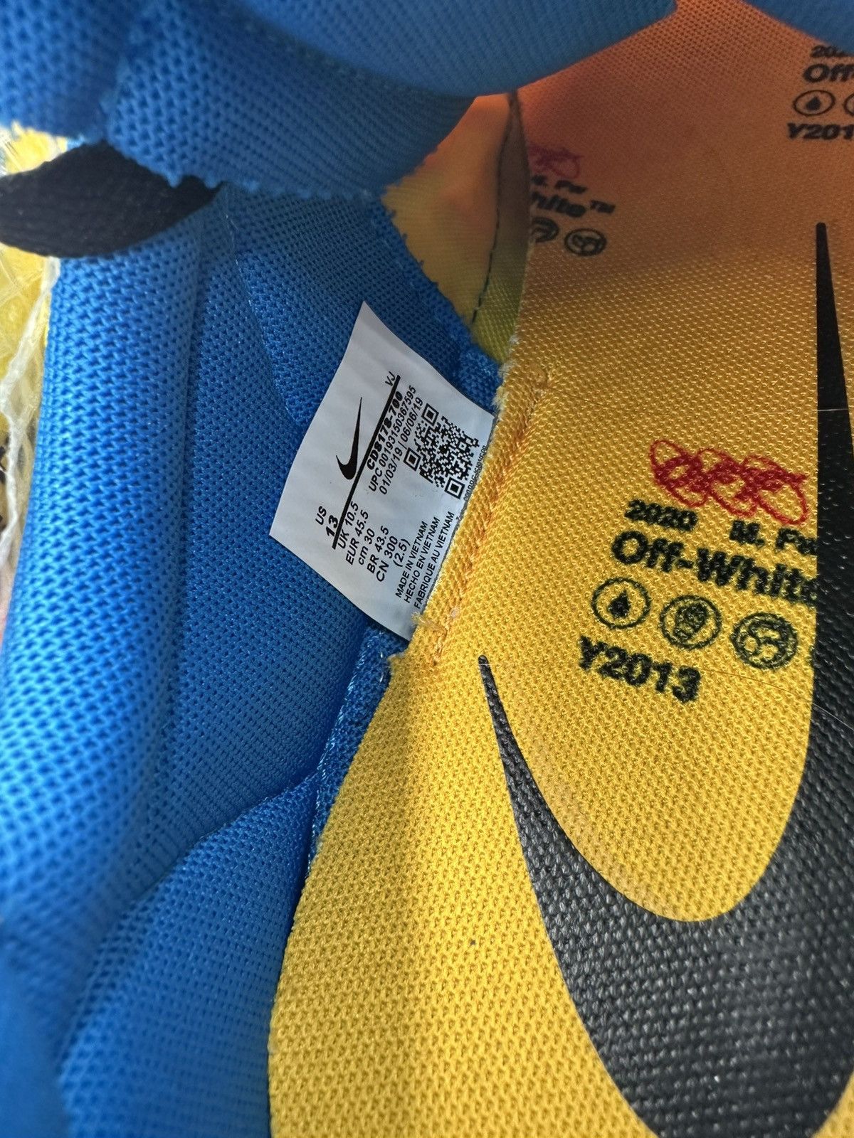 Nike × Off-White Nike x OFF WHITE SNEAKERS Size US 13 / EU 46 - 7 Thumbnail