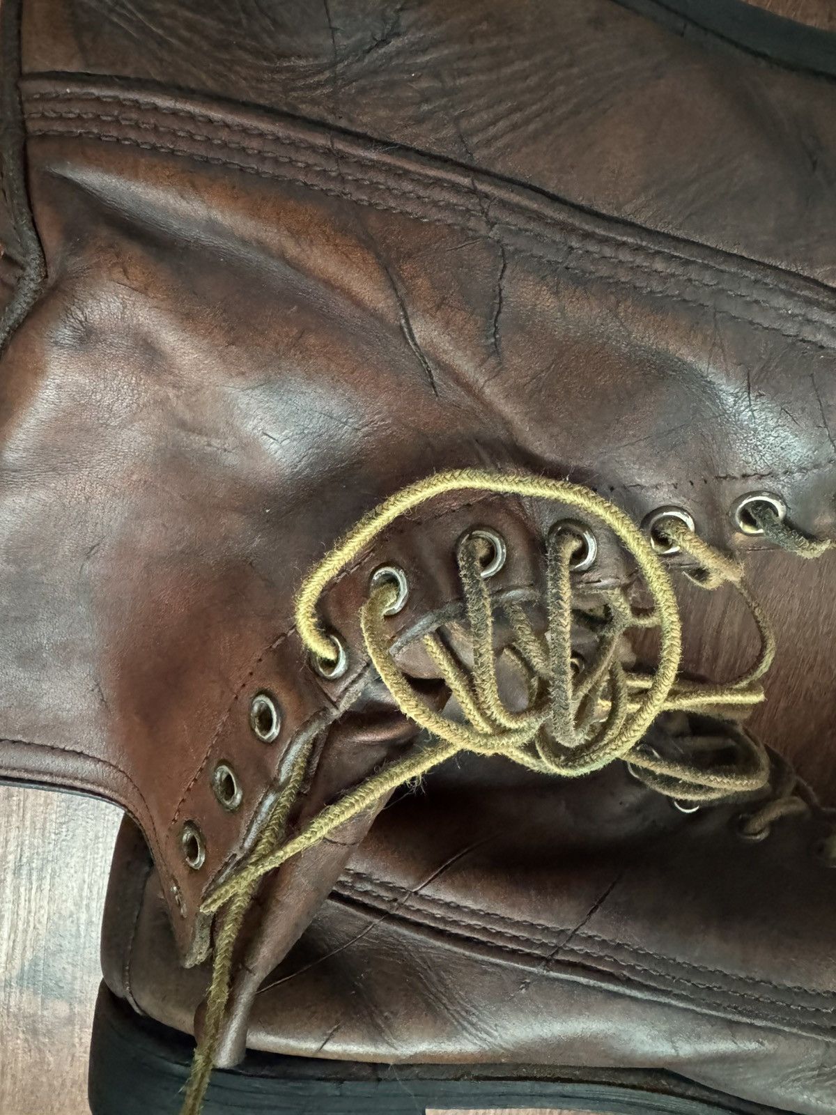 Red Wing Rare Vintage USA Red Wing Irish Setter Sport Boots Lace-Up Size US 11 / EU 44 - 13 Thumbnail