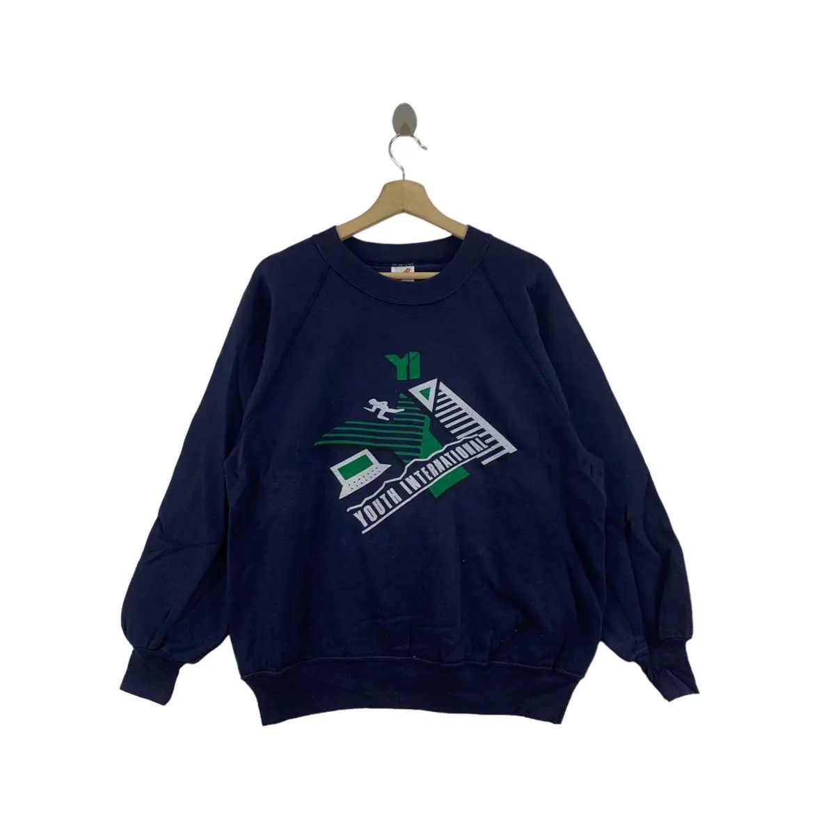 Jerzees Vintage JERZEES YOUTH INTERNATIONAL Marathon Size L / US 10 / IT 46 - 1 Thumbnail