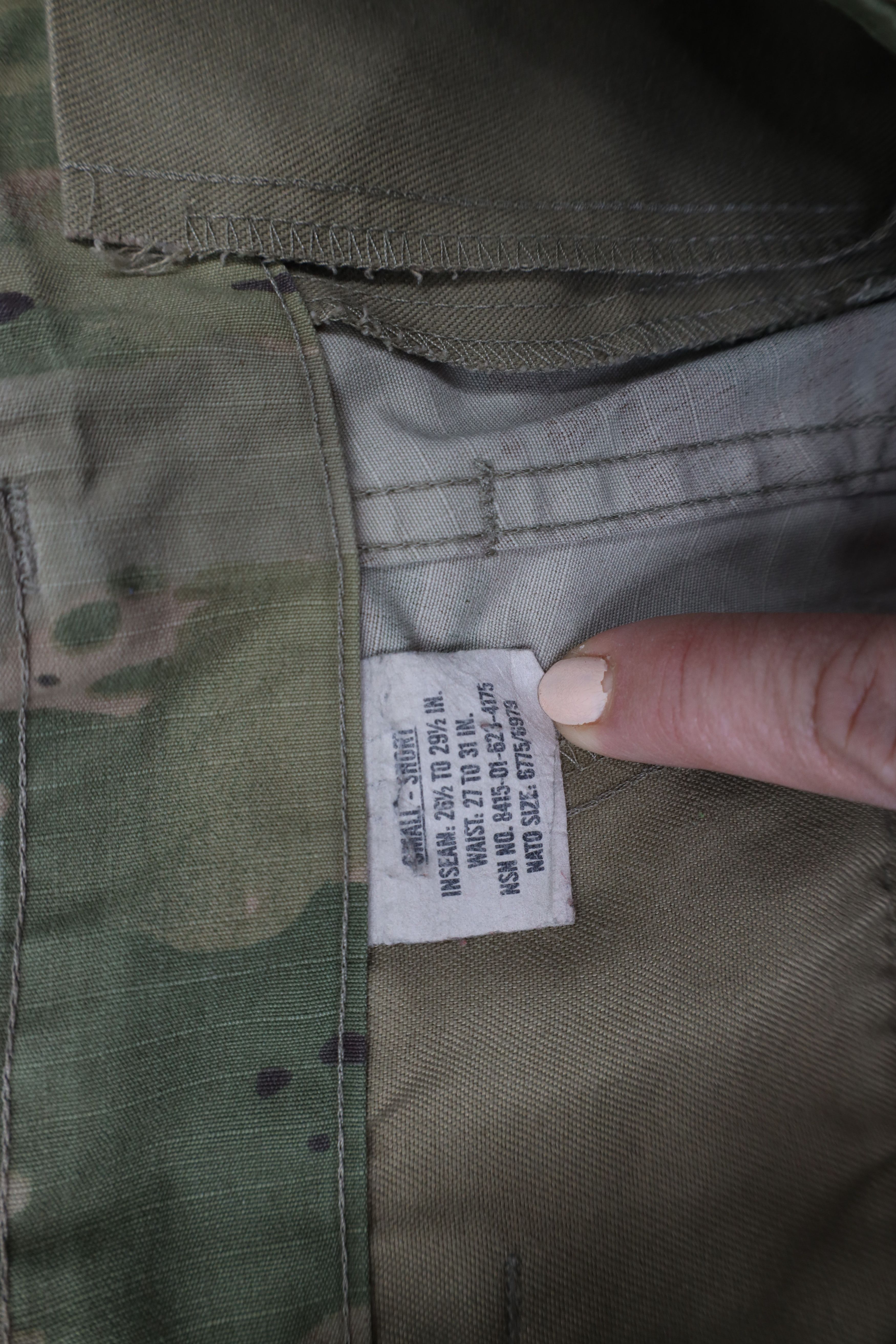 Vintage Vintage Y2K USGI Knee Camouflage Army Combat Cargo Pants Size US 32 / EU 48 - 9 Thumbnail