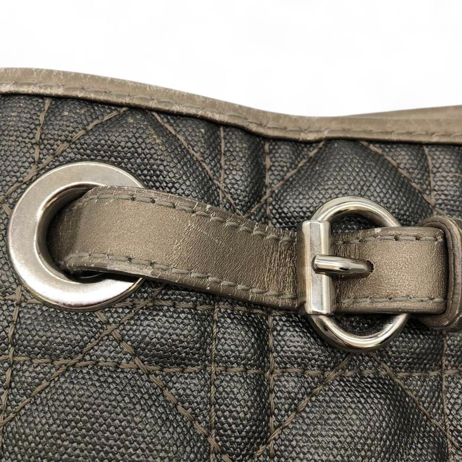 Christian Dior Monsieur Dior - Black Quilted Leather Tote Handbag Size ONE SIZE - 6 Thumbnail