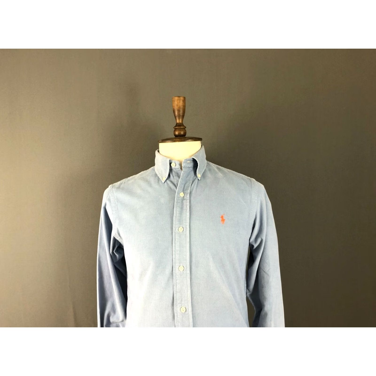 Ralph Lauren Ralph Lauren Corduroy Shirt Men's S Cotton Blue Size US S / EU 44-46 / 1 - 4 Thumbnail