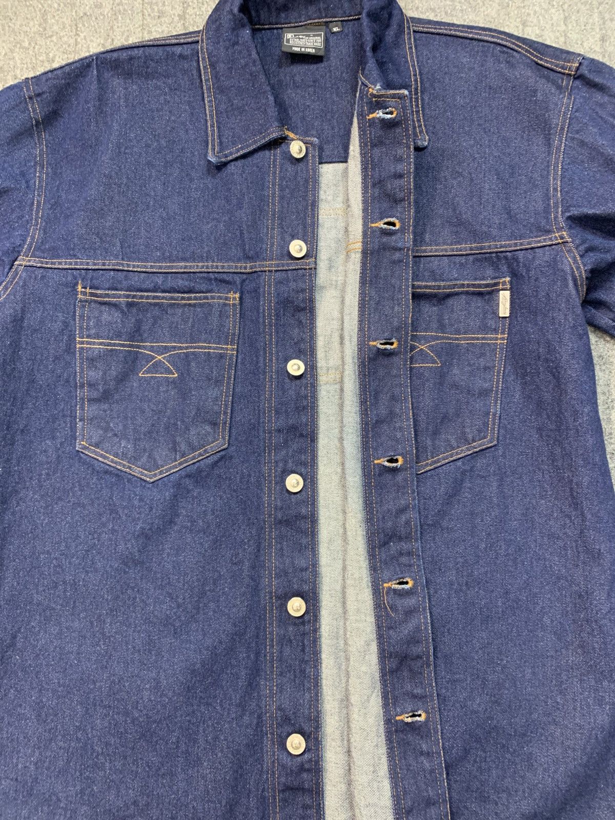 Karl Kani Vintage Karl Kani Surplus Button Down Denim Jacket Size US XL / EU 56 / 4 - 7 Thumbnail