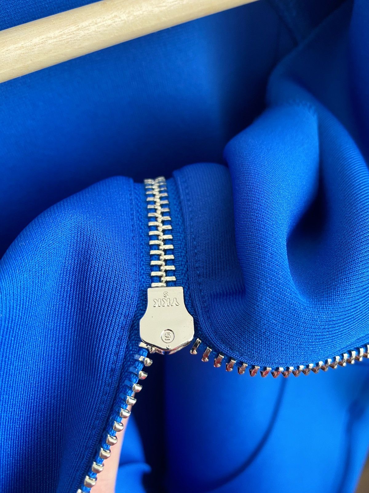 H&M × Paco Rabanne New Rabanne x H&M Unisex Blue Full Zip Hooded Tracksuit Size M / US 6-8 / IT 42-44 - 18 Thumbnail