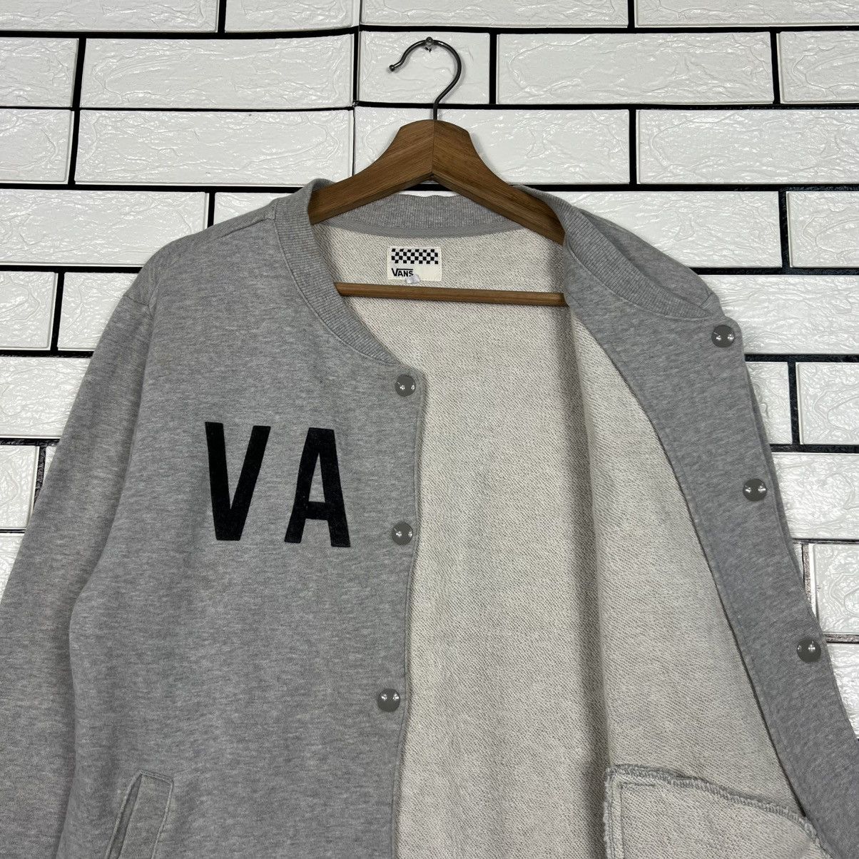 Vans VANS Big Logo Sweater Varsity Jacket #3986-C181 Size US M / EU 48-50 / 2 - 10 Thumbnail