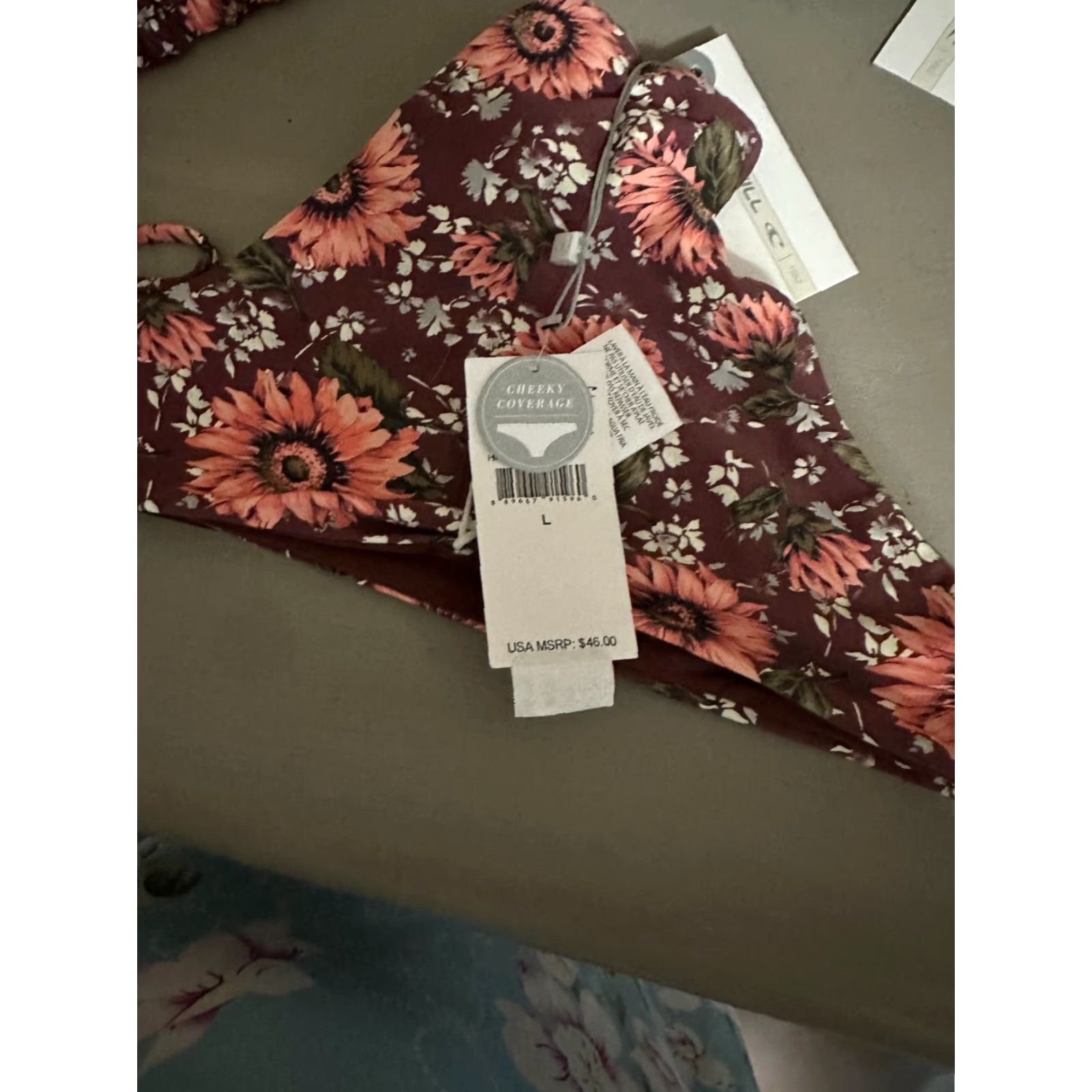 O'Neill O'Neill Bikini Medium Top & Bottom 2-Piece Reversible Brown Women M Large Size M / US 6-8 / IT 42-44 - 5 Thumbnail