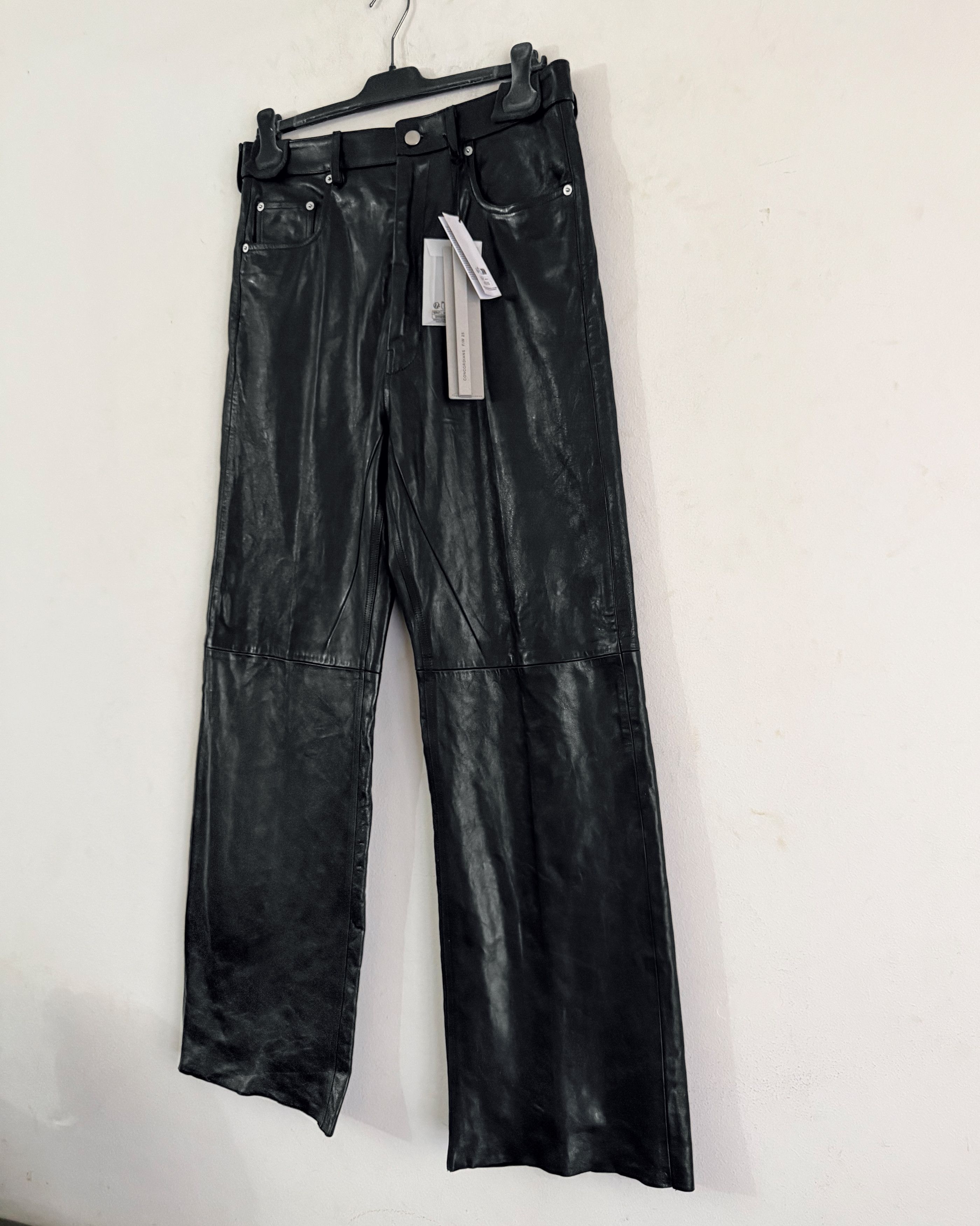 Rick Owens CONCORDIANS Geth Veg Tanned Lamb Size US 30 / EU 46 - 5 Thumbnail