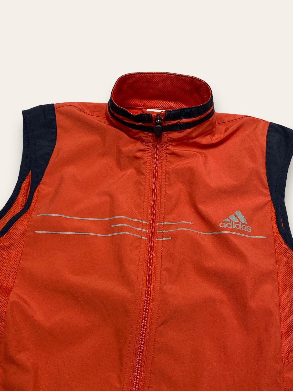 Adidas 2000 Vintage ADIDAS Orange Superlight Hiking Vest Reflective Size US S / EU 44-46 / 1 - 3 Thumbnail