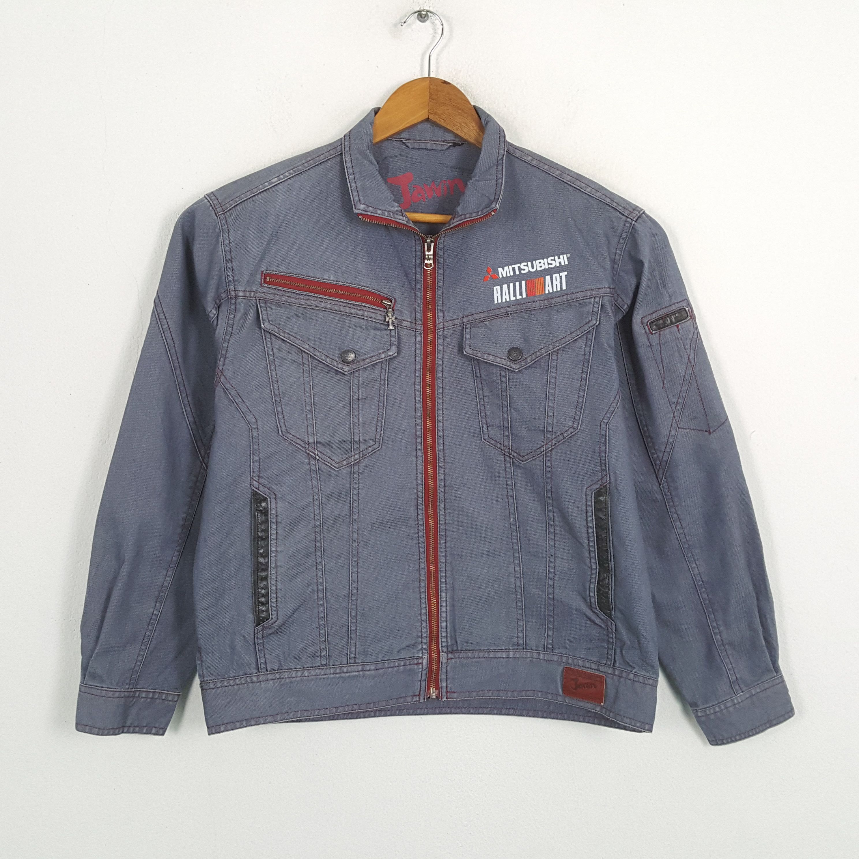 Japanese Brand × Vintage Vintage MITSUBISHI RALLI ART Japanese Racing Custom Jacket Size US M / EU 48-50 / 2 - 3 Thumbnail