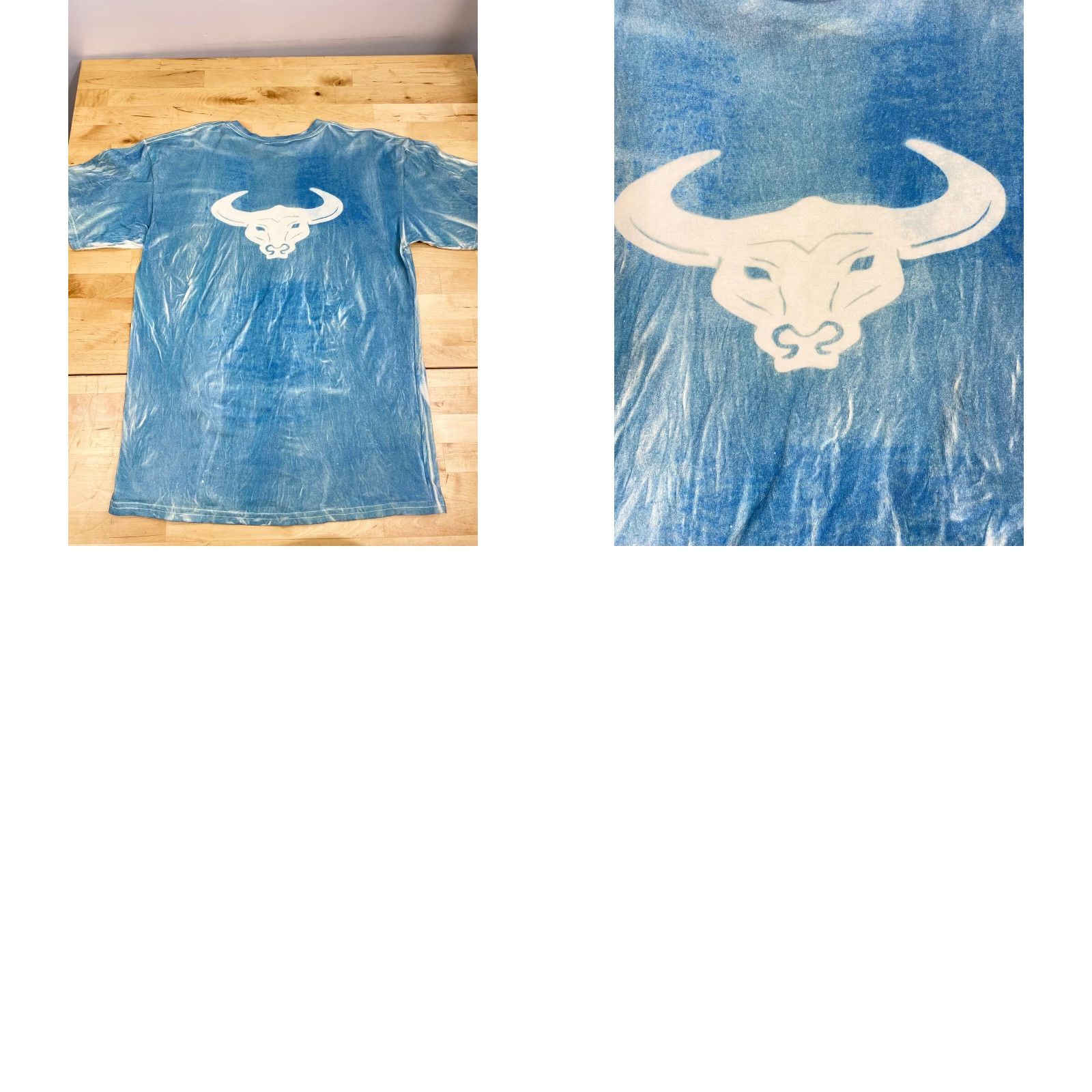 Gildan Gildan Heavy Cotton T-Shirt San Diego Bull Blue & White XL Crew Neck Men Gildan 1018 Short Sleeve Solid Colorful Size US XL / EU 56 / 4 - 8 Thumbnail