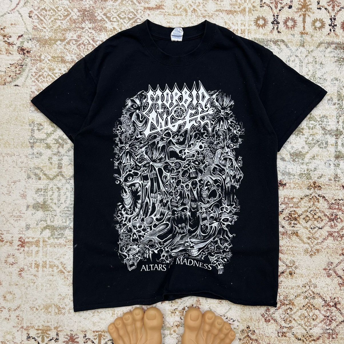 Band Tees Vintage Morbid Angel Altars of Madness T-shirts Band Rock Size US M / EU 48-50 / 2 - 1 Thumbnail