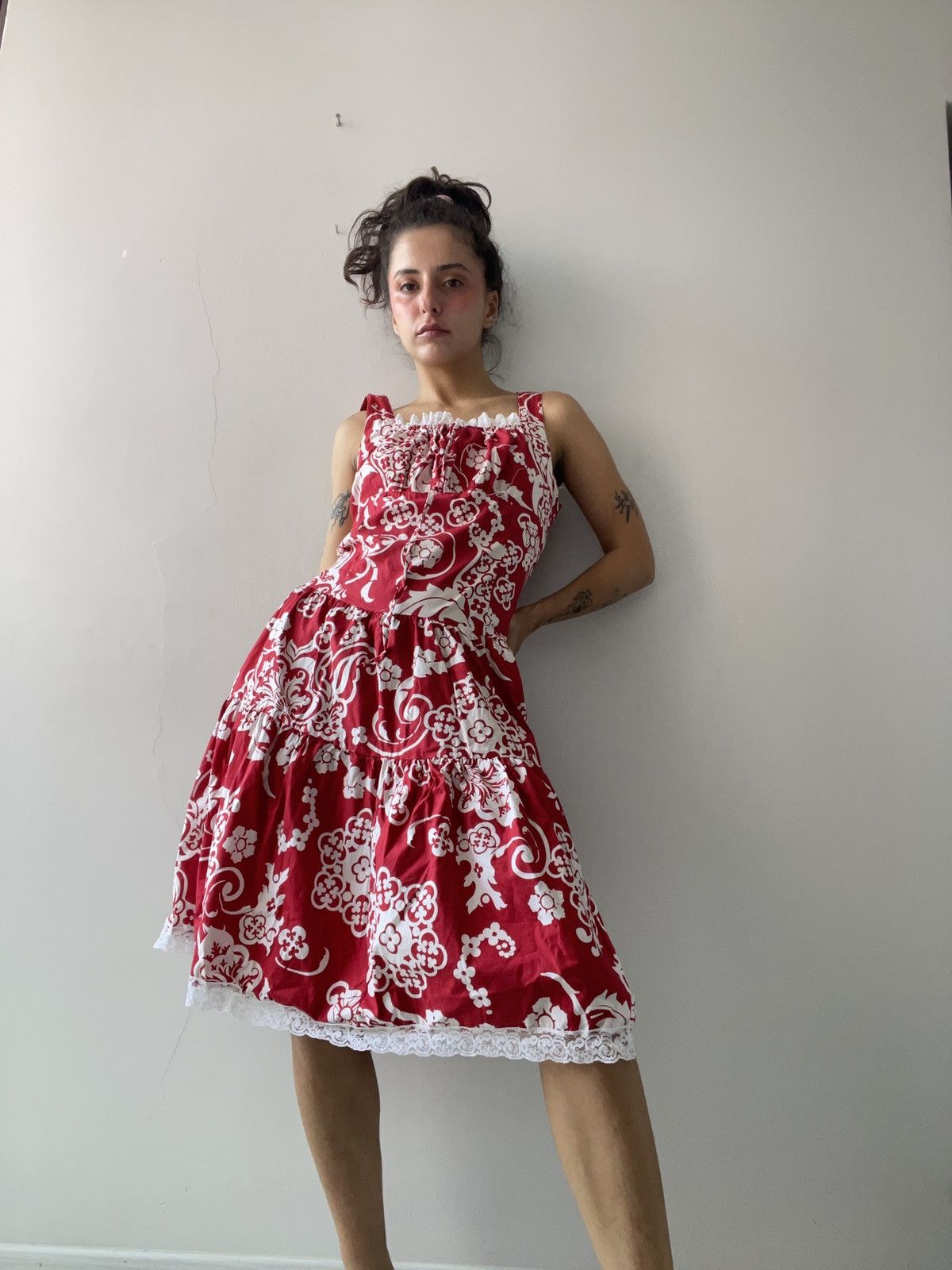 Vintage Vintage dress Size M / US 6-8 / IT 42-44 - 3 Thumbnail