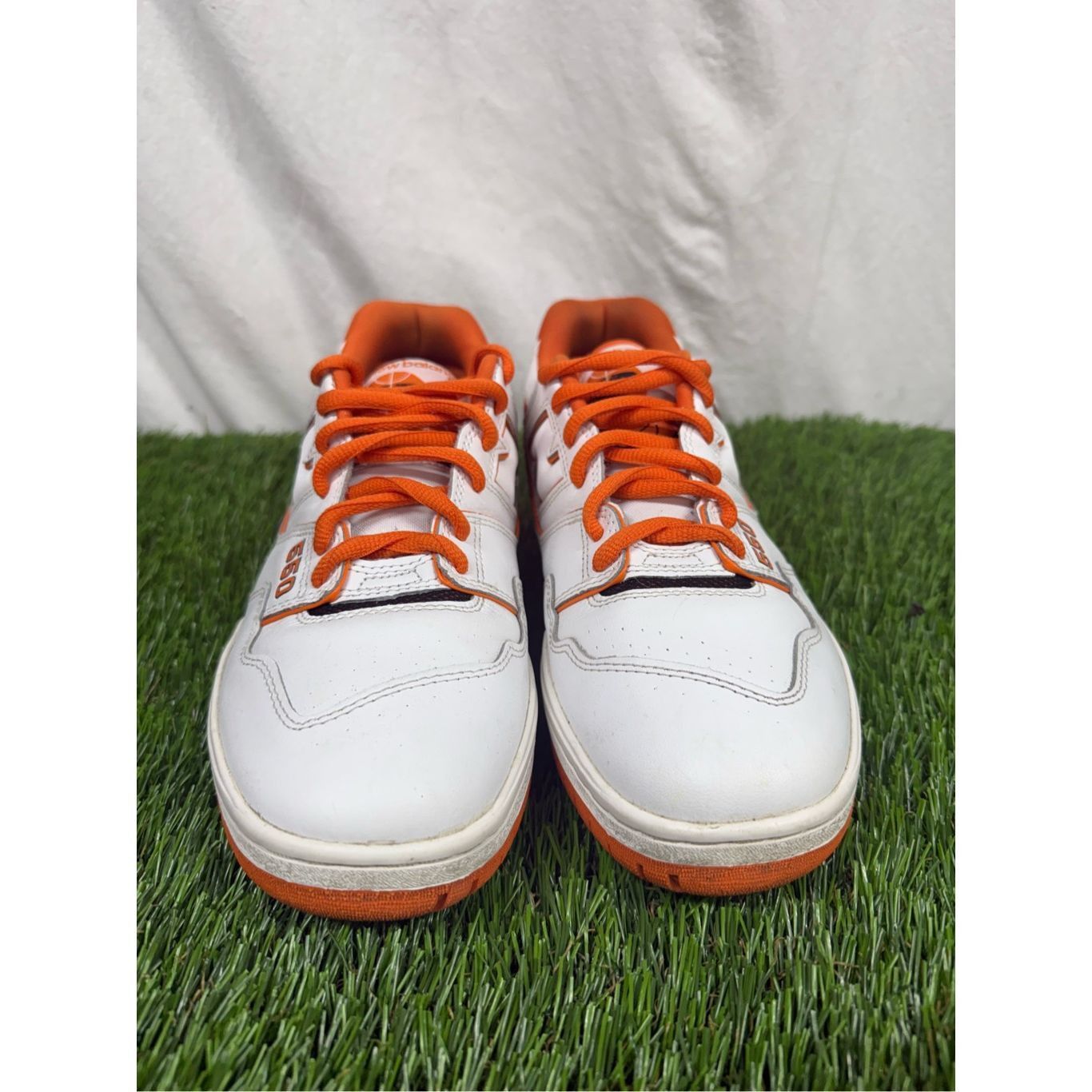 New Balance Size 10 - New Balance 550 Syracuse (Varsity) Orange White BB Size US 10 / EU 43 - 2 Thumbnail