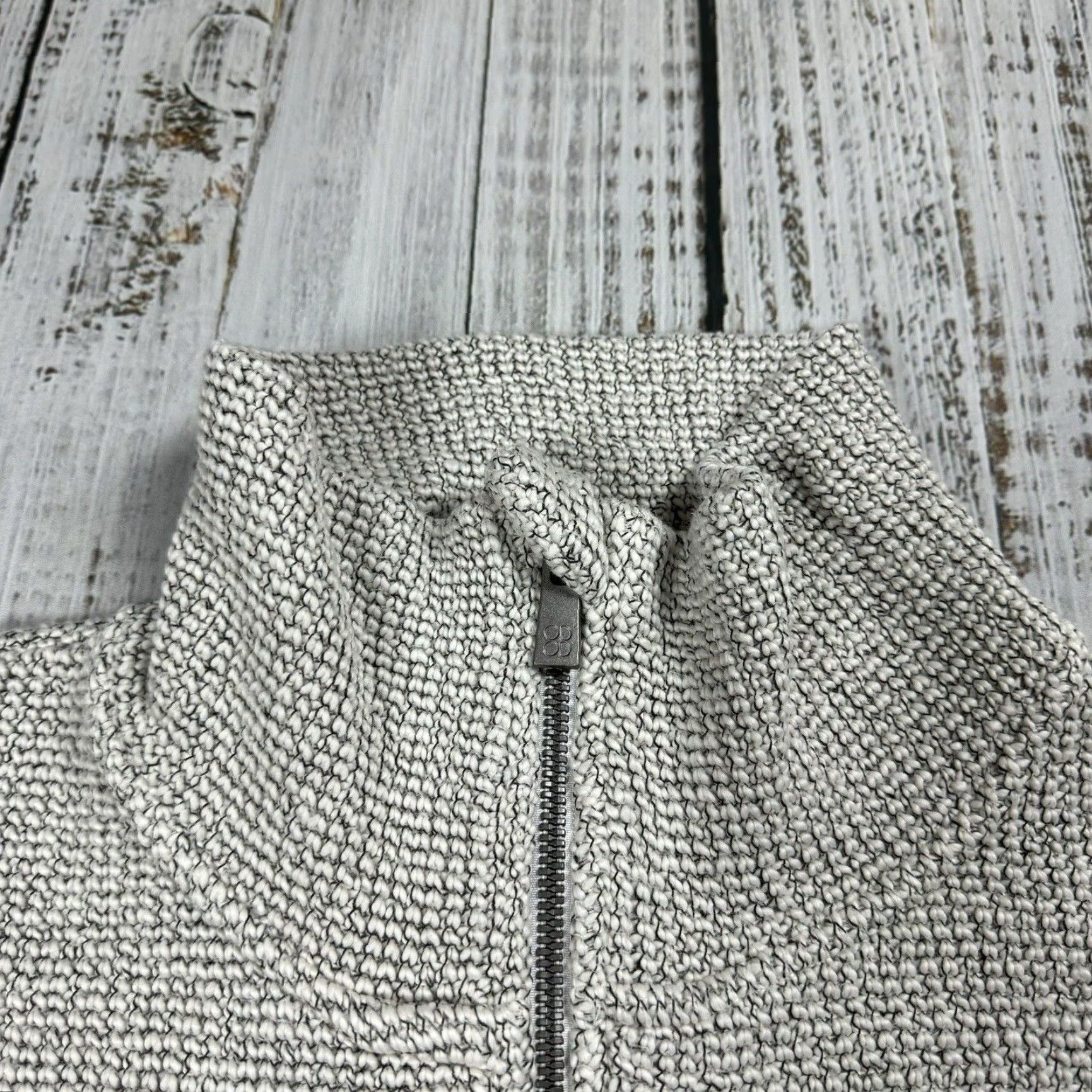 Sweaty Betty SWEATY BETTY Restful Boucle Full-Zip Jacket XS Heathered Gray Womens Activewear Yoga Size XS / US 0-2 / IT 36-38 - 4 Thumbnail