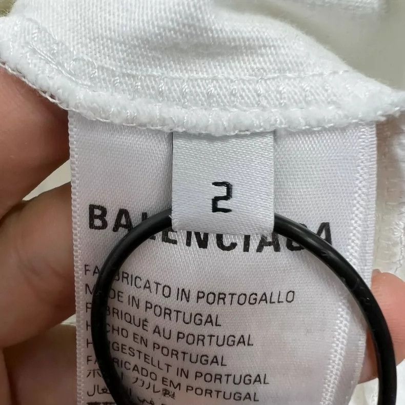 Balenciaga Balenciaga 2024 Limited Totem Full Print Logo White Graffi Size US M / EU 48-50 / 2 - 4 Thumbnail