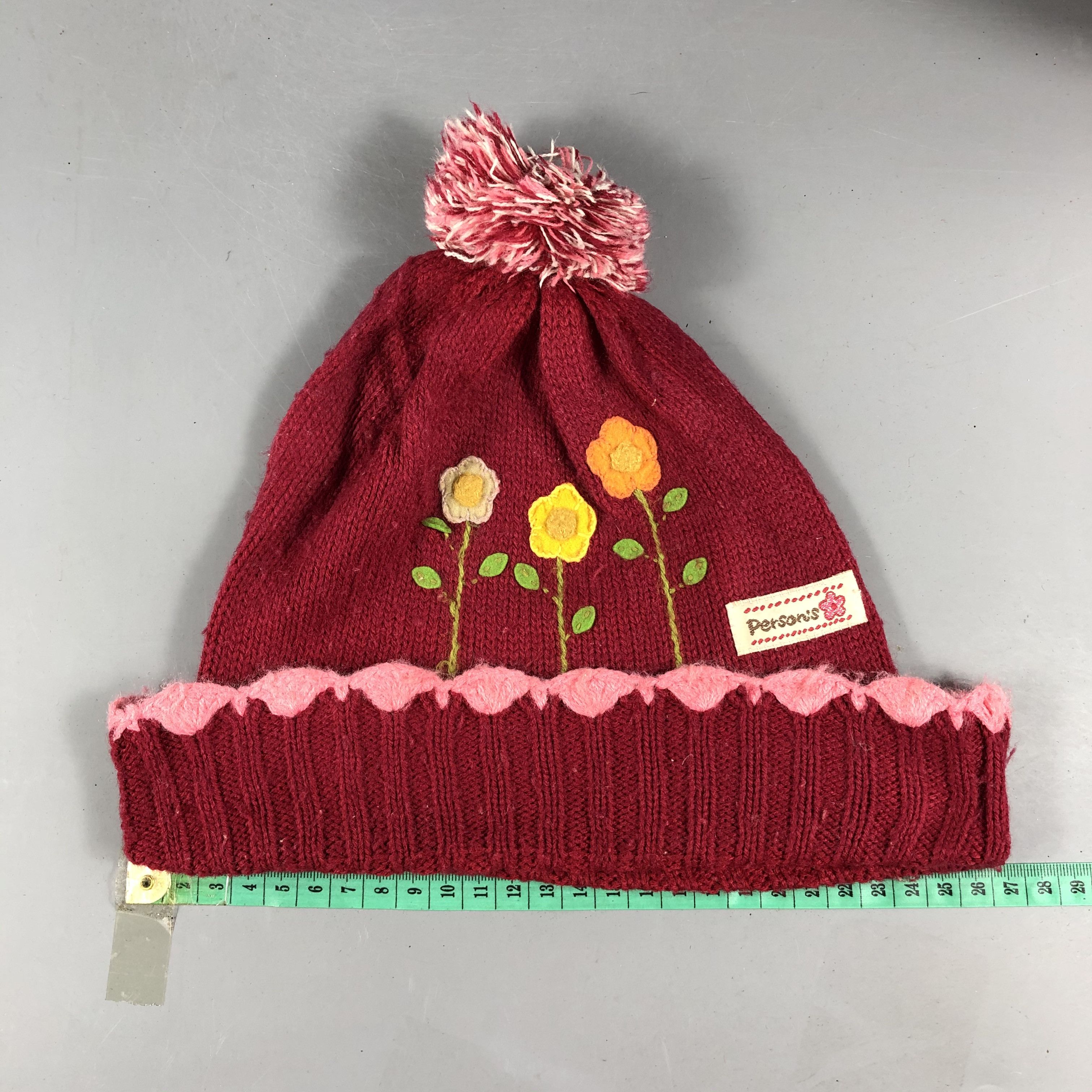 Japanese Brand Persons Flora Beanie Size ONE SIZE - 3 Thumbnail