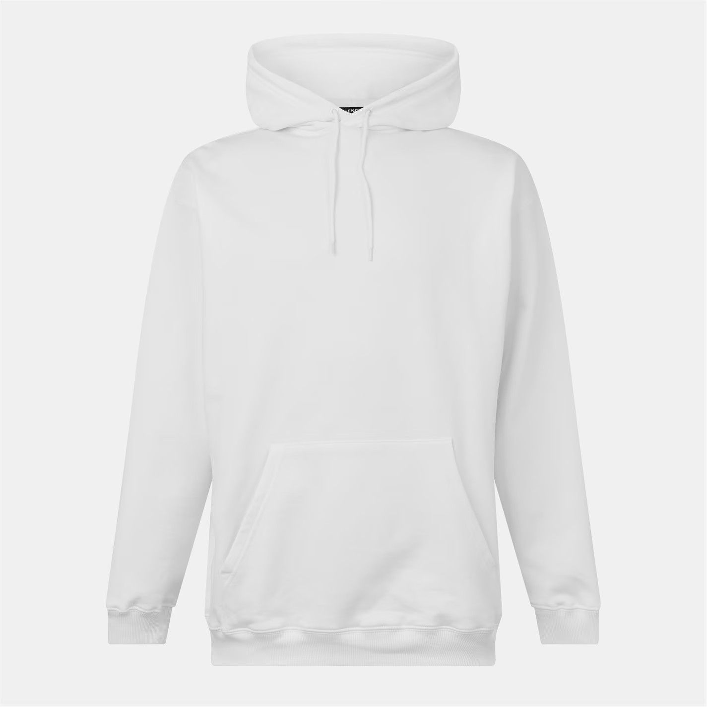 Balenciaga o1g2r1mq0226 Relaxed Fit Pull Over Hoodie In White Size US XS / EU 42 / 0 - 1 Thumbnail