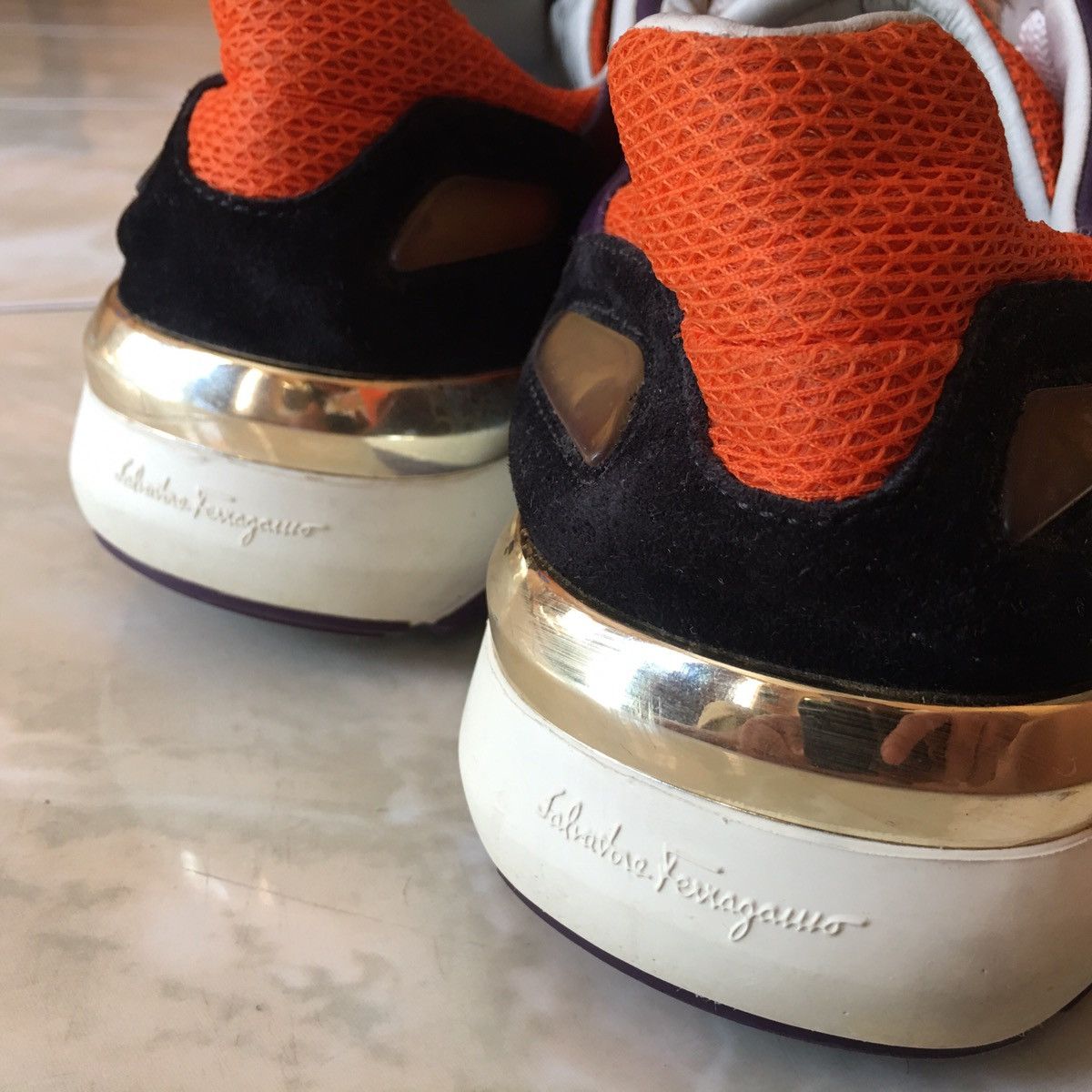 Designer × Salvatore Ferragamo Ferragamo Lisbona Sneakers Size US 9.5 / EU 42-43 - 4 Thumbnail