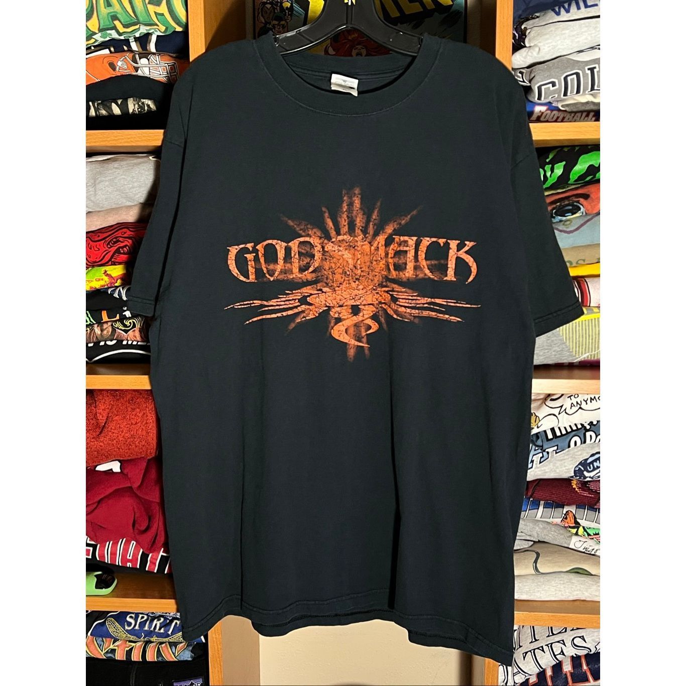 Anvil Vintage Y2K Godsmack Goth Band Tee Size US XL / EU 56 / 4 - 1 Thumbnail