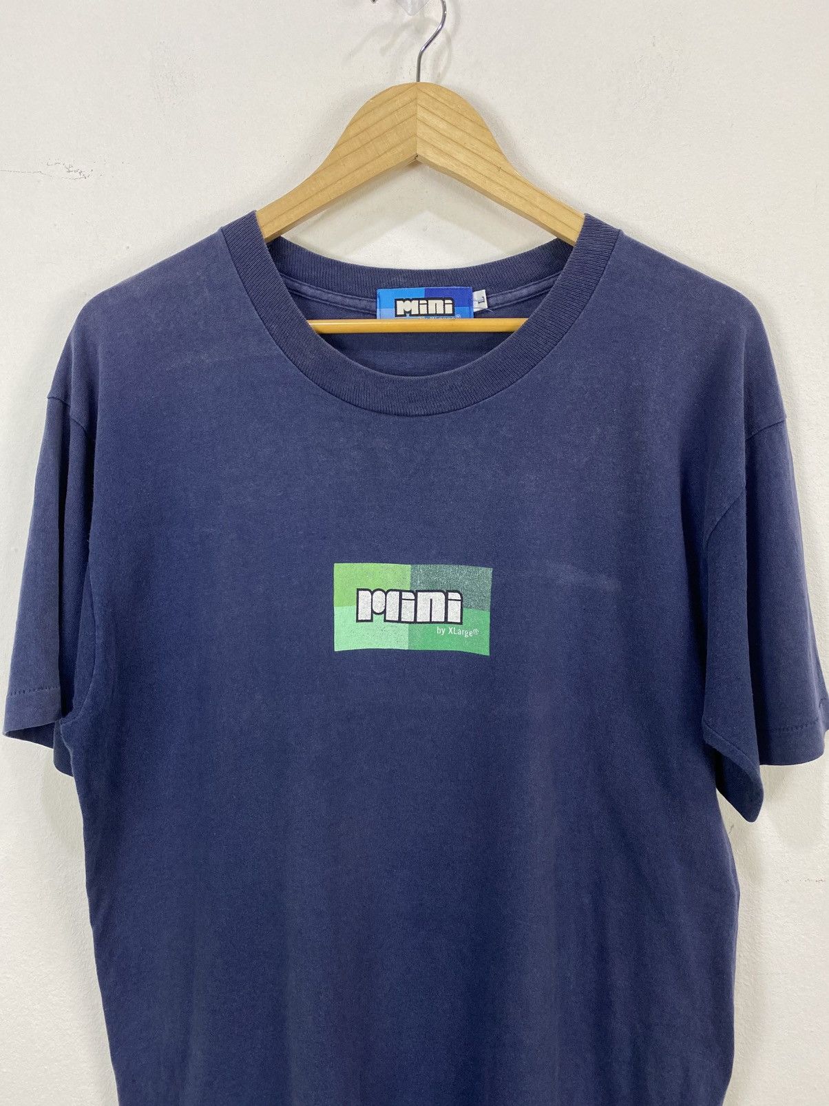 Vintage Vintage mini by Xlarge faded box logo t shirt Size US L / EU 52-54 / 3 - 7 Thumbnail