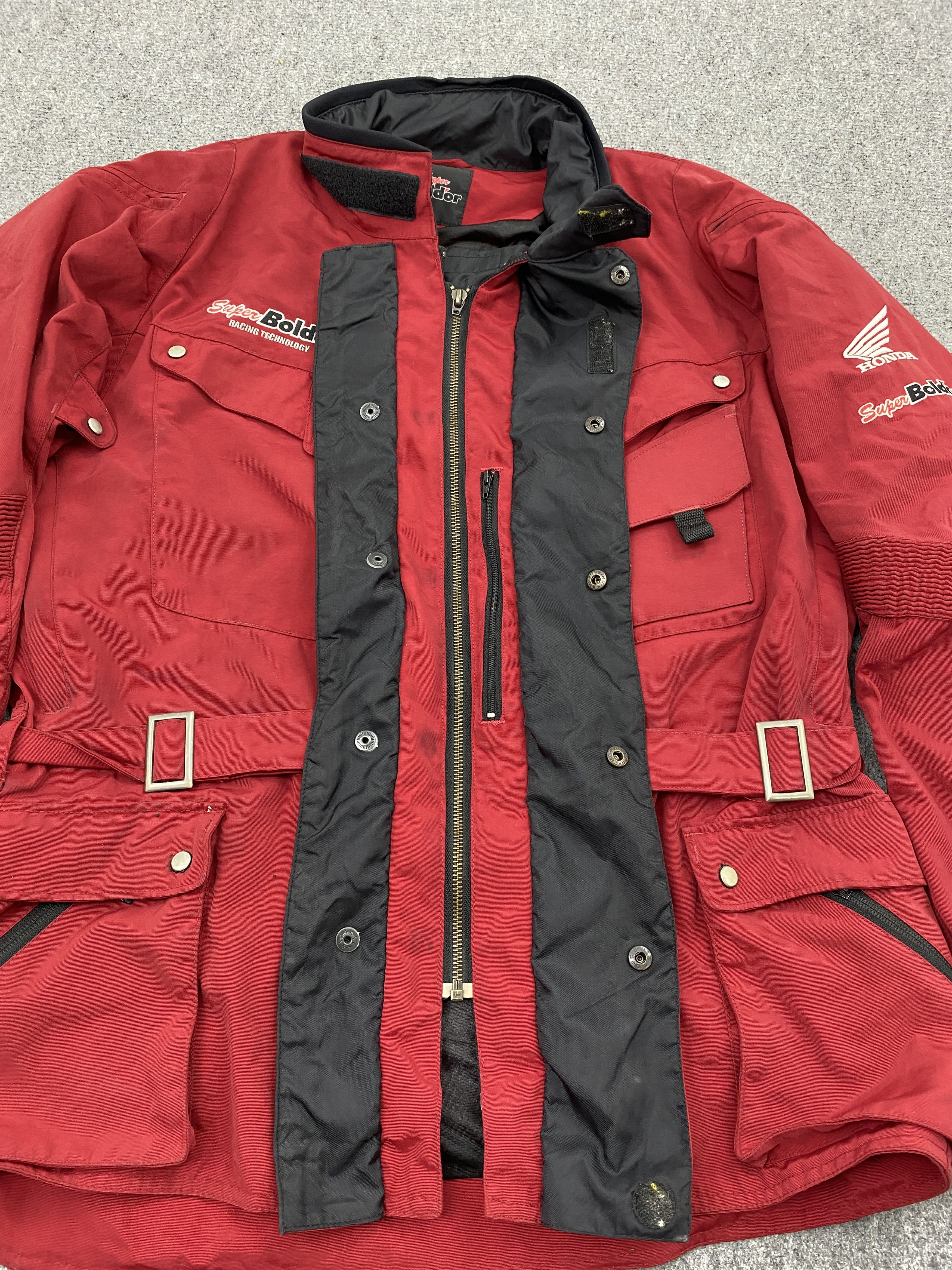 Honda Vintage Honda Super Boldor Motorcycle Jacket MJ0093Z Size US XL / EU 56 / 4 - 10 Thumbnail