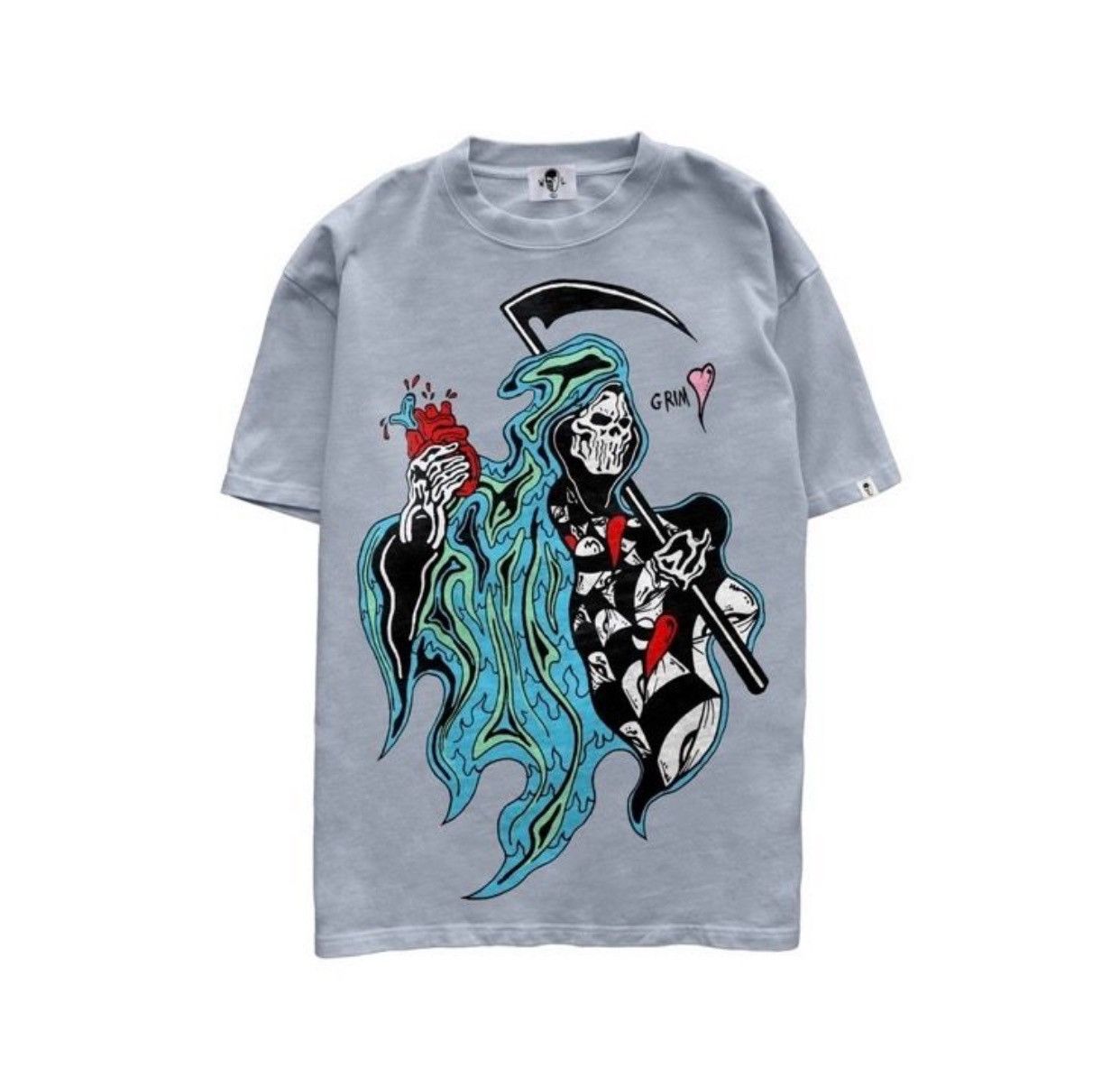 Matty Boy × Warren Lotas 2022 warren lotas mattyboy reaper tee shirt steel grey RARE Size US S / EU 44-46 / 1 - 3 Thumbnail