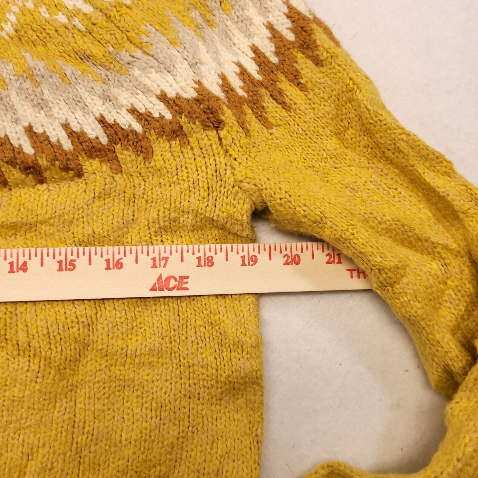 American Eagle Outfitters American Eagle Pullover Cotton Sweater Womens Size S Yellow Size S / US 4 / IT 40 - 9 Thumbnail