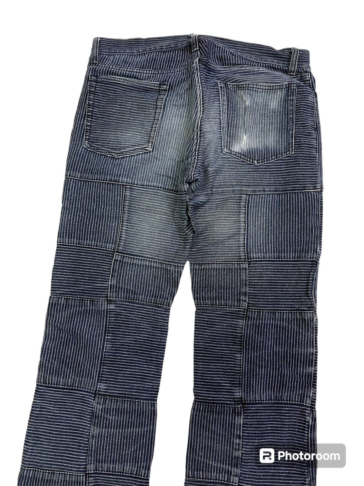 Hysteric Glamour 💥FinalDrop💥The Difference Rupert Patchwork Stripe Pant Size US 32 / EU 48 - 2 Thumbnail