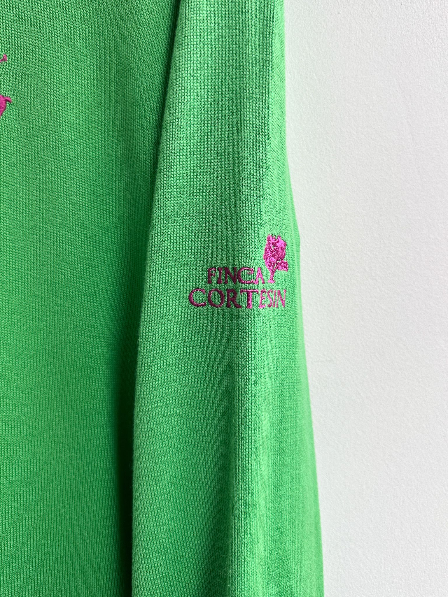 Polo Ralph Lauren Polo Ralph Lauren Green Half Zip Jumper Sweater Pullover Size US L / EU 52-54 / 3 - 4 Thumbnail