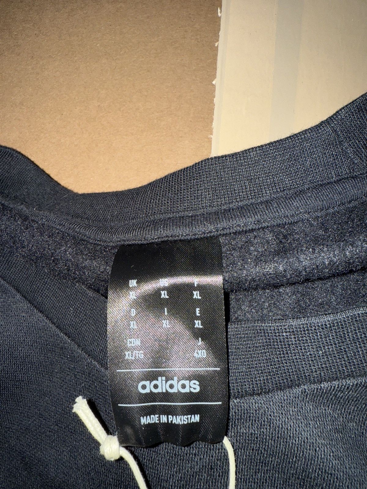 Adidas Adidas Black Sweatshirt Size US XL / EU 56 / 4 - 2 Thumbnail