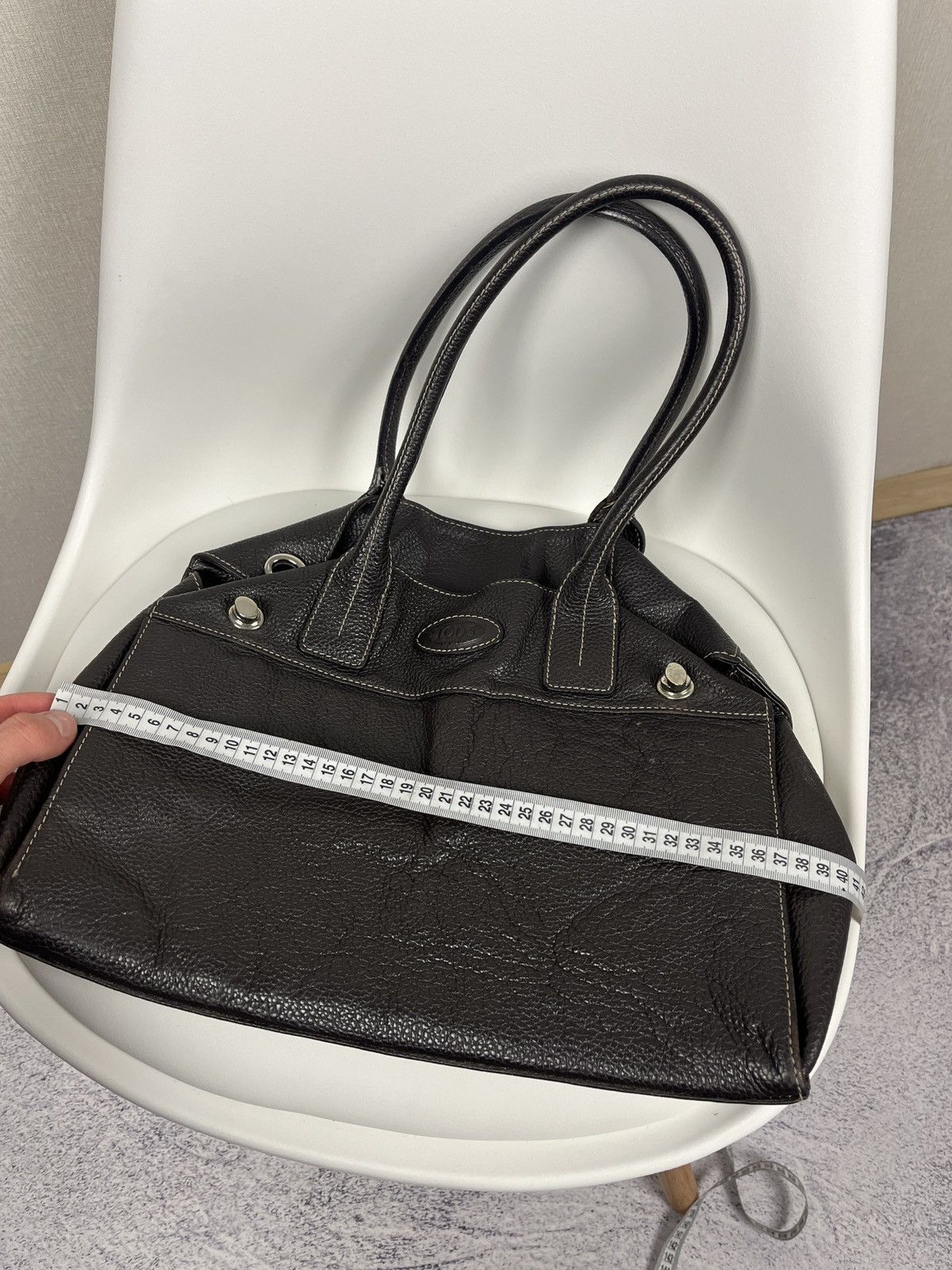 Designer × Tod's Tod’s Leather Brown Shoulder Hand Bag Size ONE SIZE - 22 Thumbnail