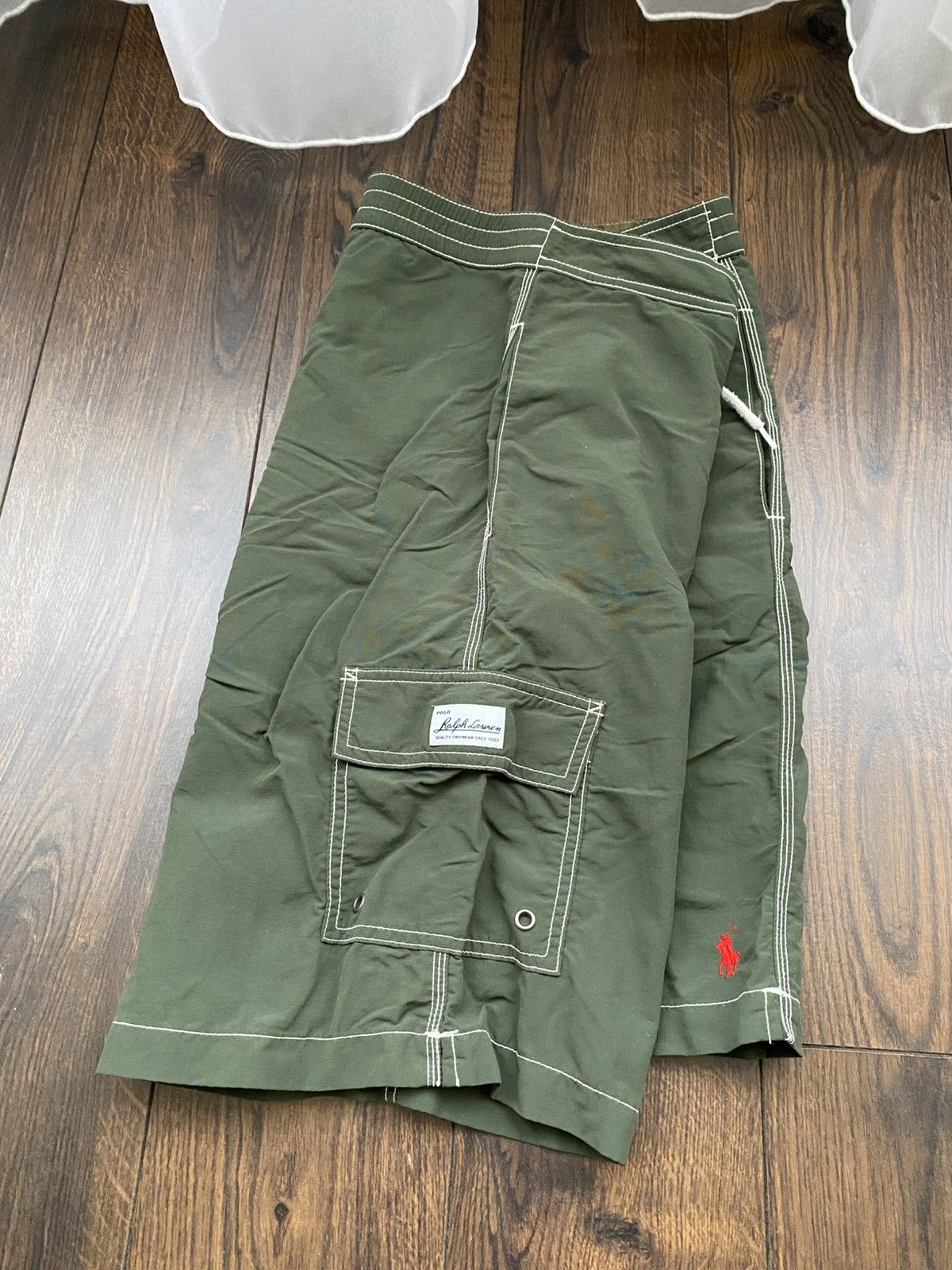 Polo Ralph Lauren Vintage Polo Ralph Lauren Surf Shorts Pants Size US 30 / EU 46 - 6 Thumbnail