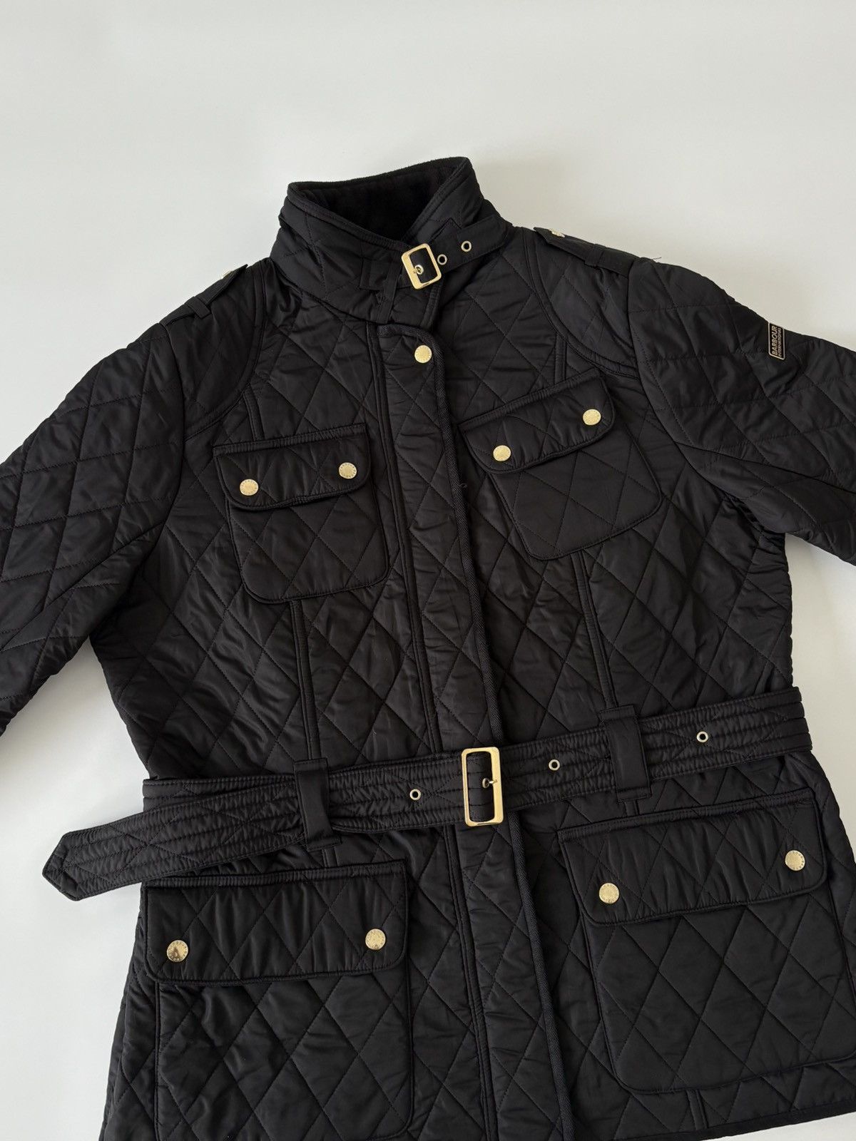 Barbour Barbour International Tourer Polarquilt Black Jacket 14 XXL Size XXL / US 16-18 / IT 52-54 - 13 Thumbnail