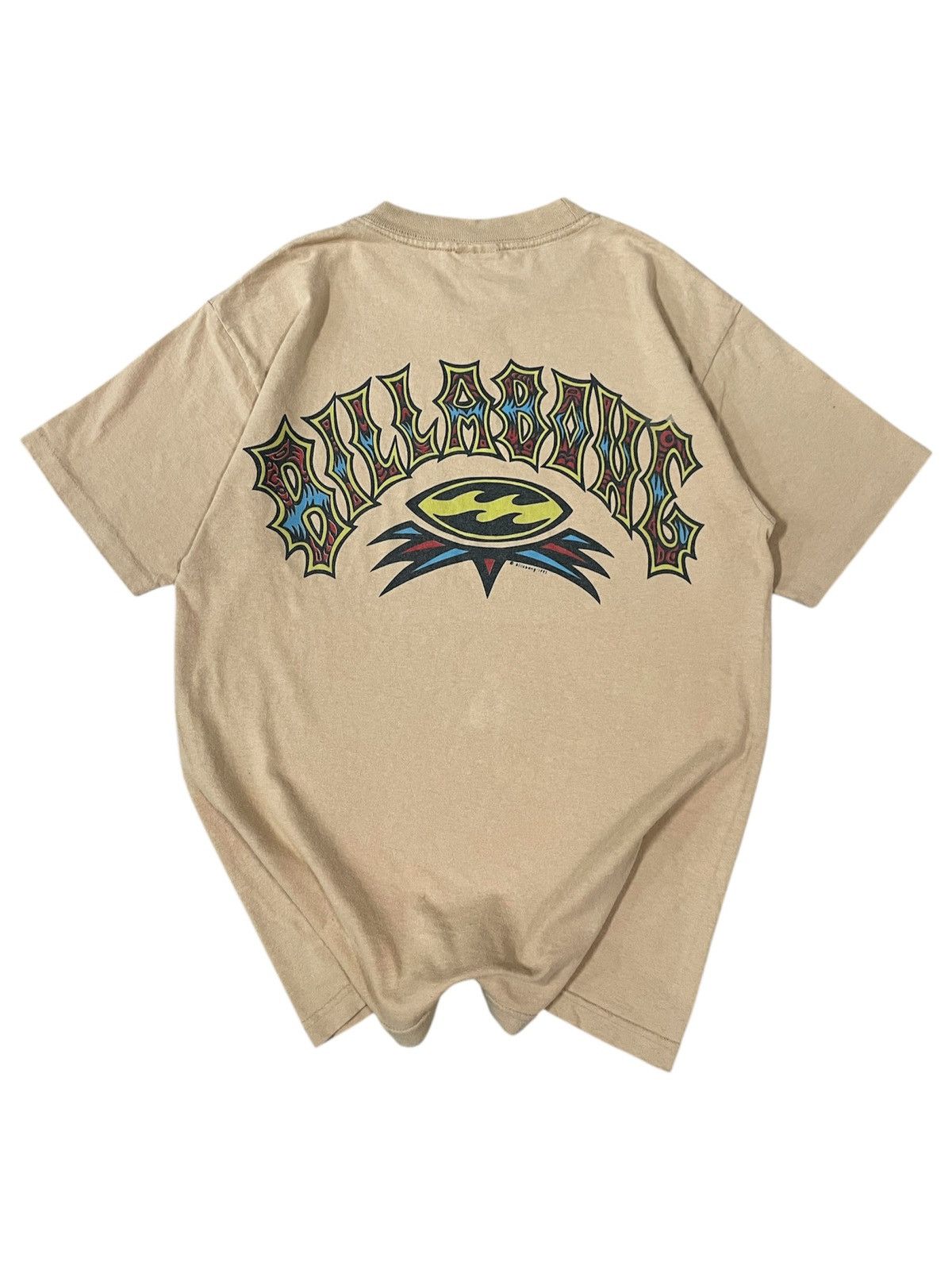Billabong Vintage 90s Billabong Crazy Graphic Size US M / EU 48-50 / 2 - 1 Thumbnail