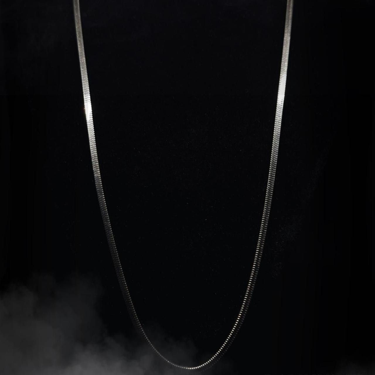 Other Vintage 925 Sterling Silver Snake Chain - 21g Size 32 - 1 Thumbnail