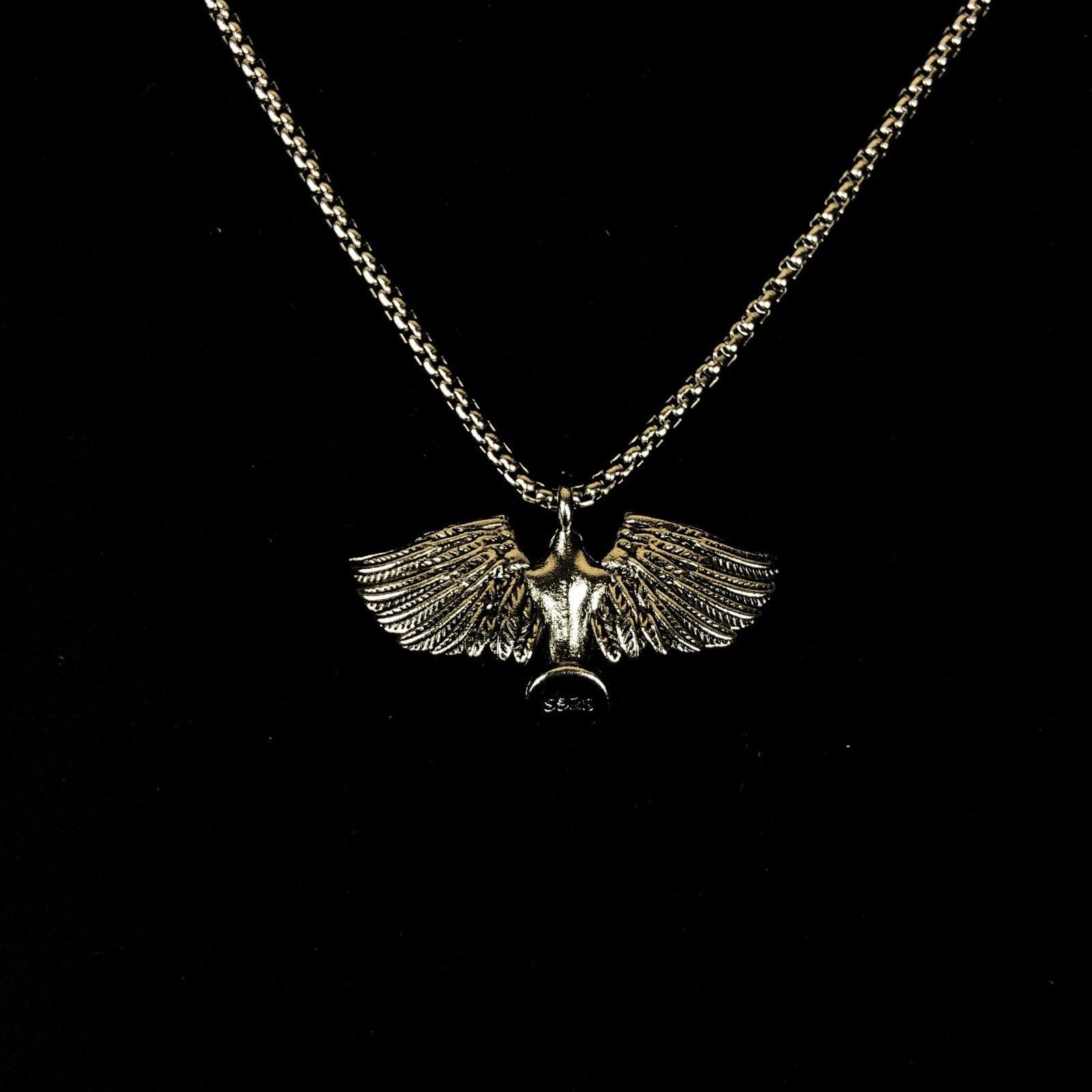 Jewelry Wings Punk Necklace Grunge Chain Size ONE SIZE - 5 Thumbnail