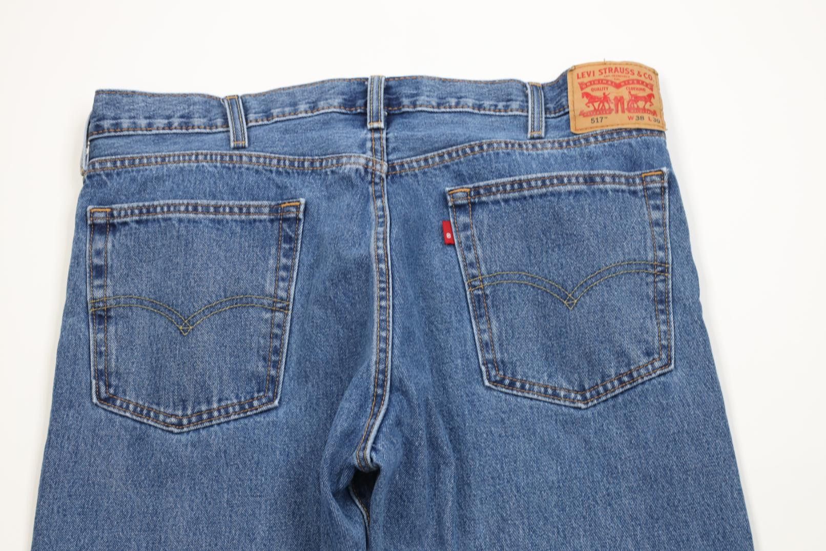 Levi's Vintage Y2K Levis 517 Western Flared Bootcut Denim Jeans Size US 38 / EU 54 - 10 Thumbnail