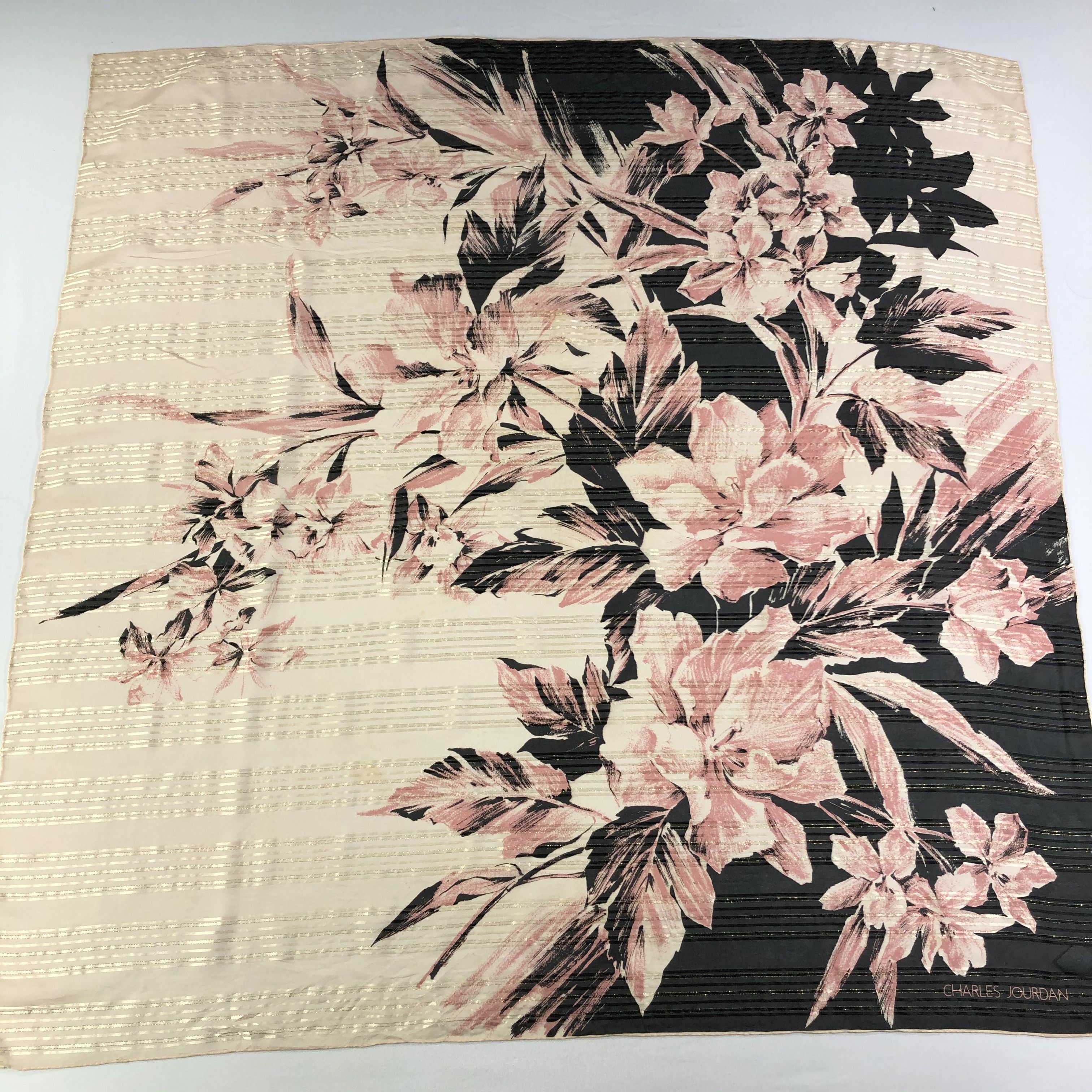 Charles Jourdan Vintage Charles Jourdan Silk Scarf Size ONE SIZE - 2 Thumbnail