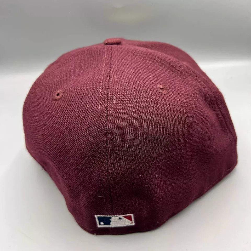 New Era Cleveland Guardians Hat Men 7 5/8 59Fifty New Era MLB Fitted Size ONE SIZE - 5 Thumbnail